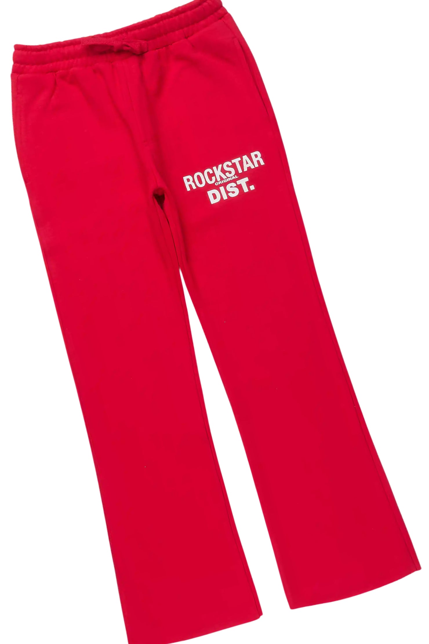Boys Kopine White/Red T-Shirt Pant Set