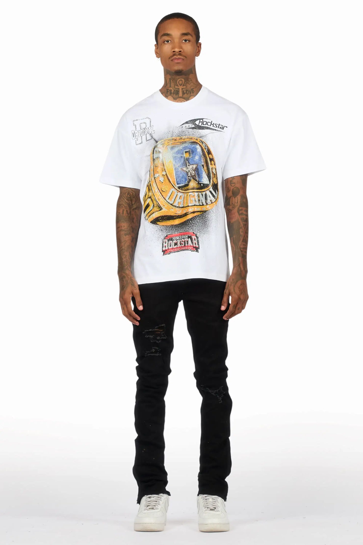 Ferg Black Skinny Fit Jean