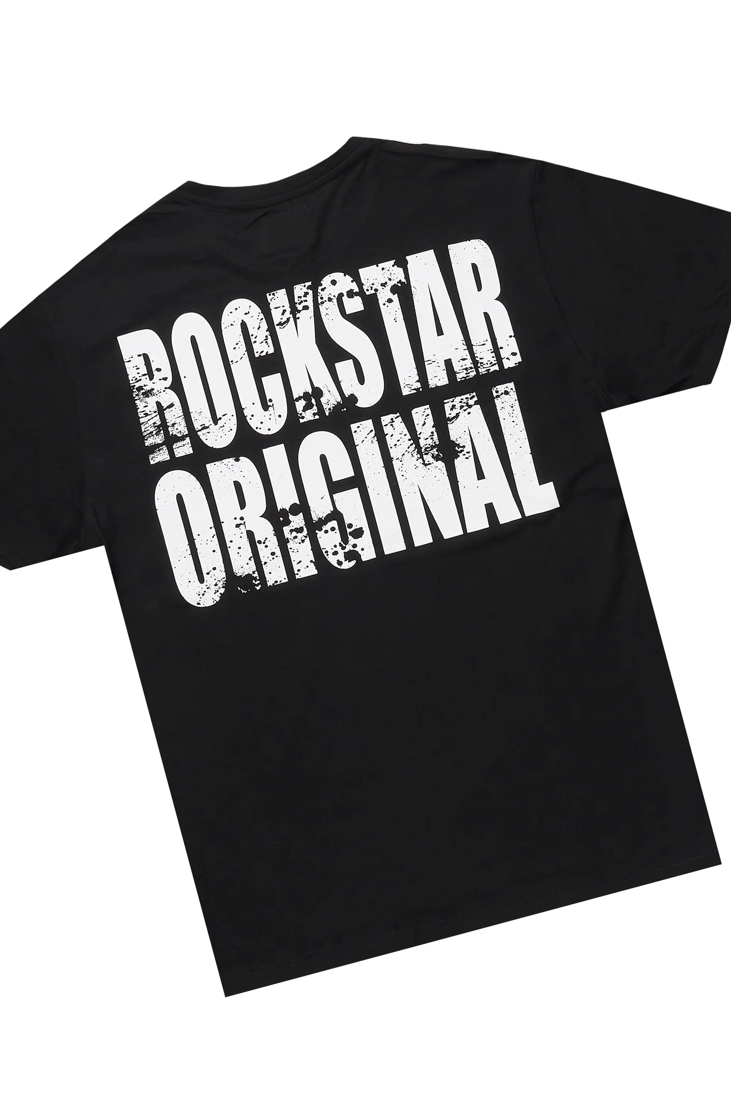 Keve Black T-Shirt Stacked Flare Track Set