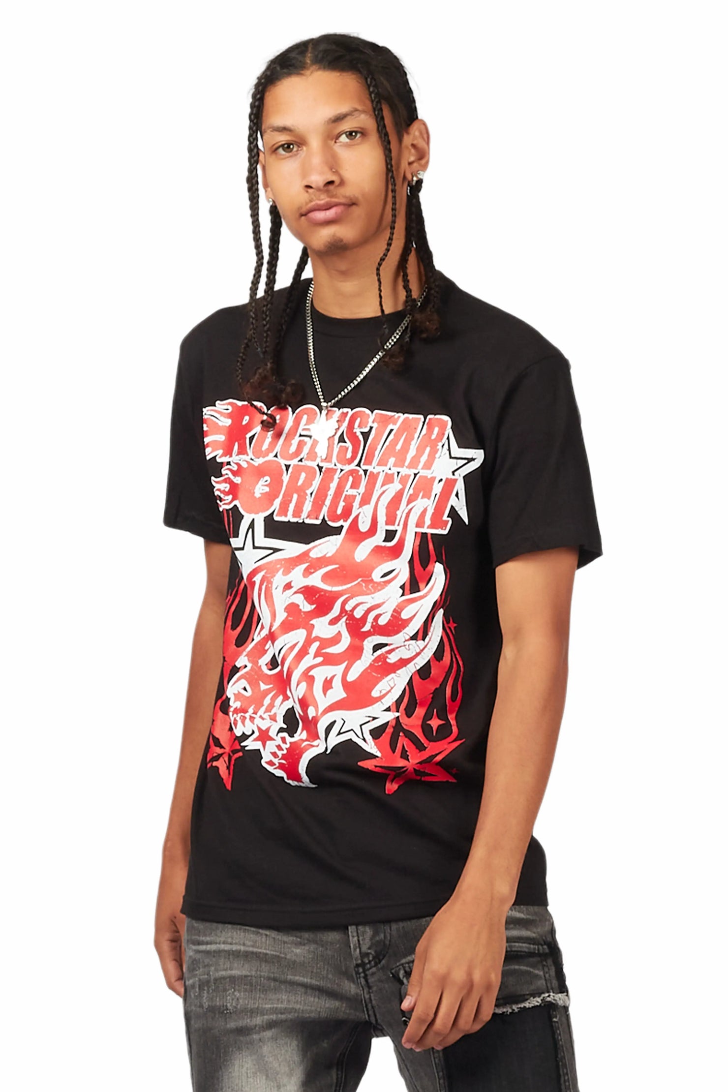 Smitty Black Graphic T-Shirt
