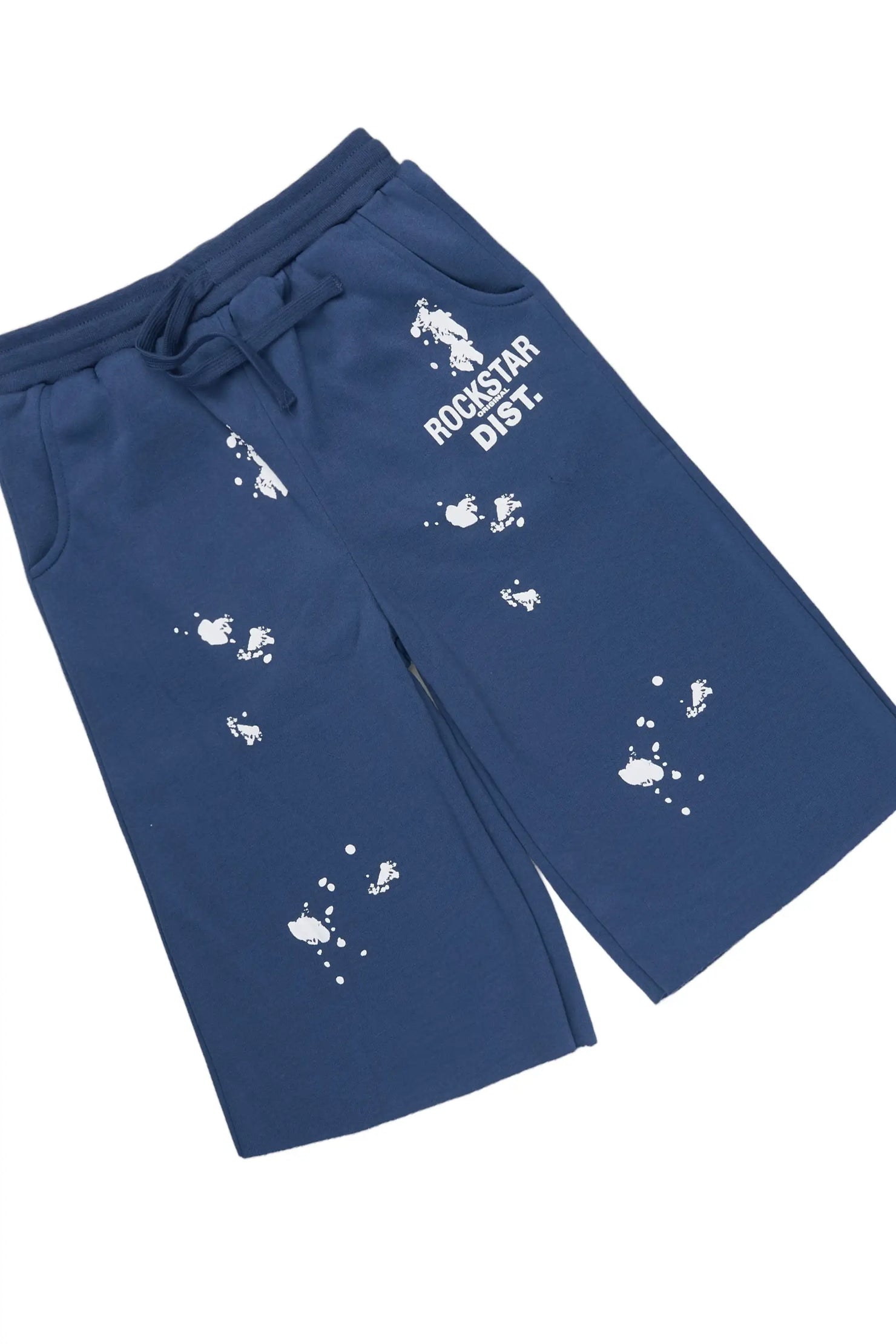 Boys Raffer Navy/Navy T-Shirt Jort Set