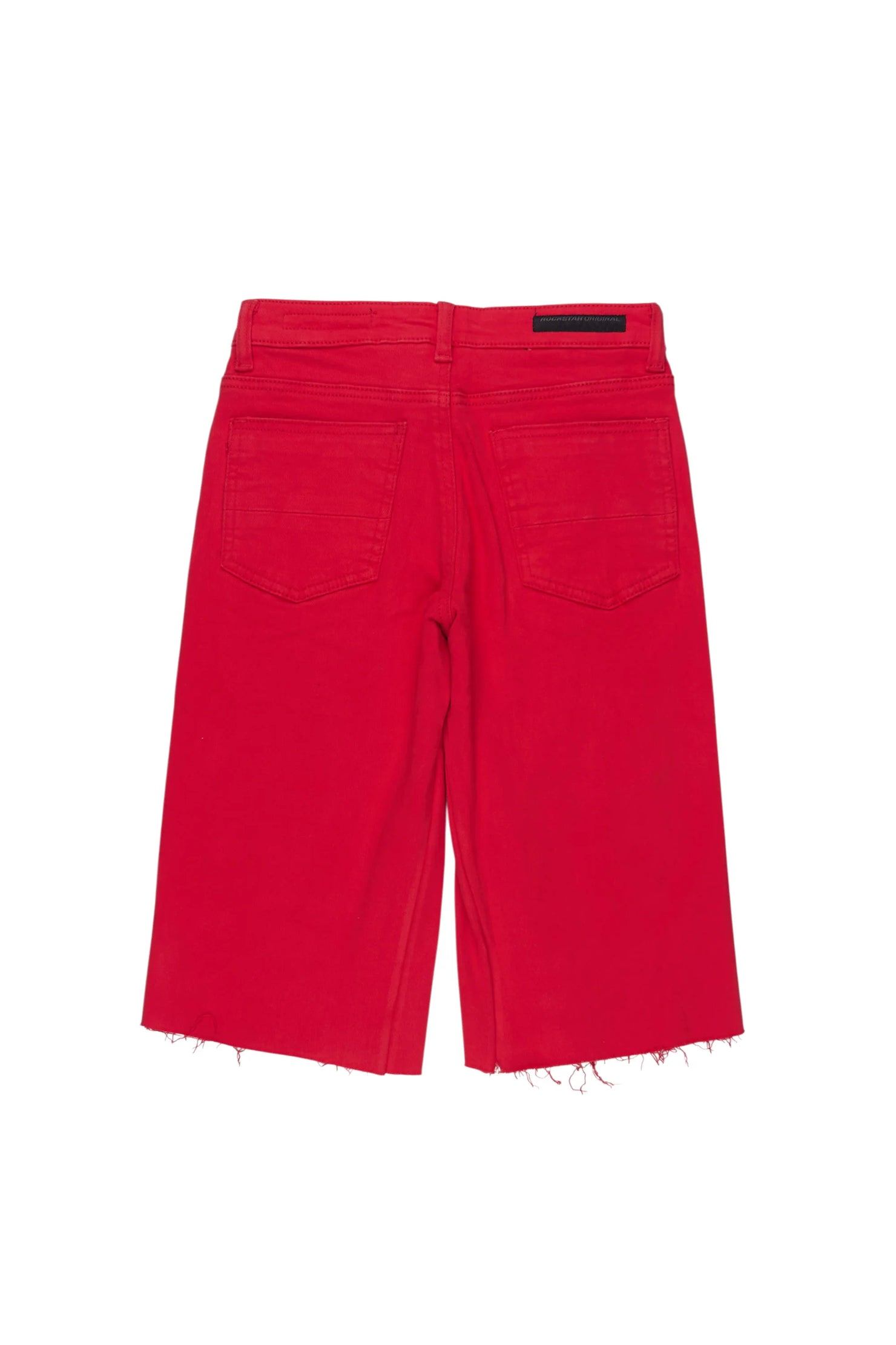 Boys Nepse Red Denim Short