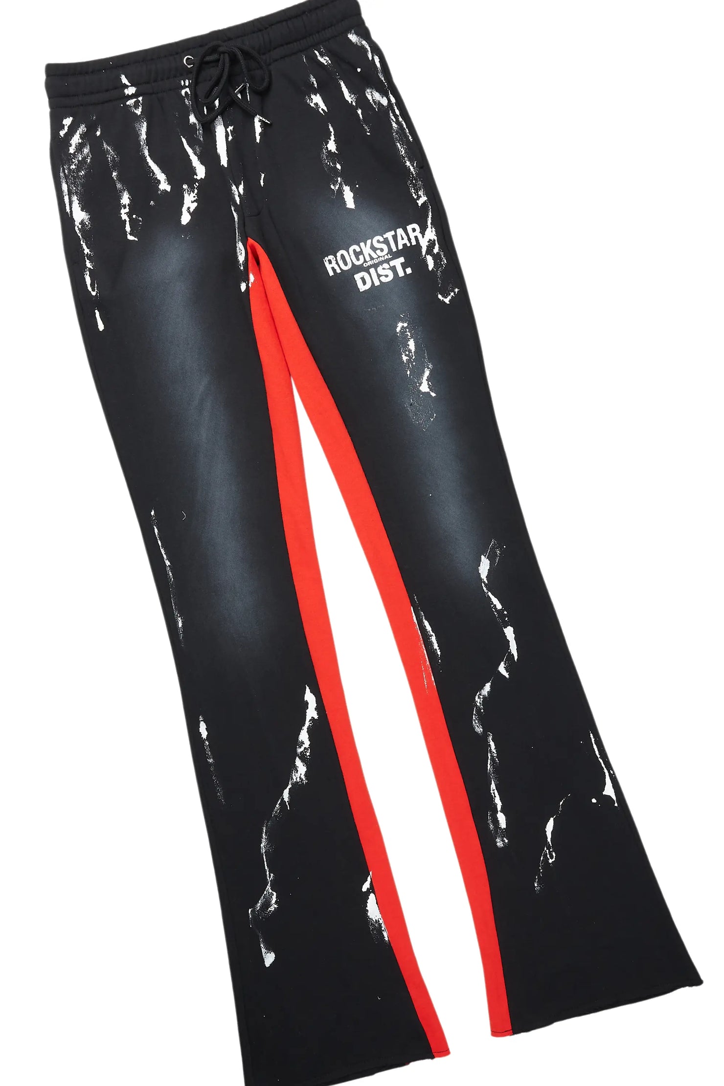 Rampage Black Hoodie/Baggy Track Pant Set