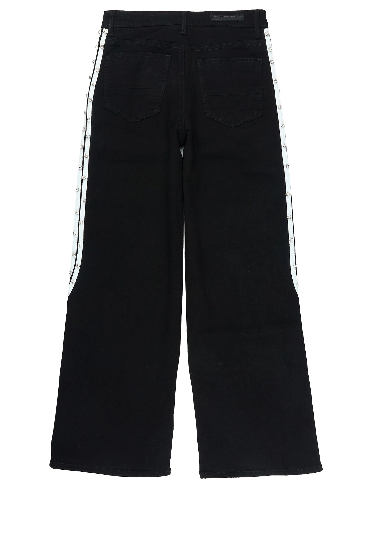 Boys Zayven Black Baggy Fit Jean