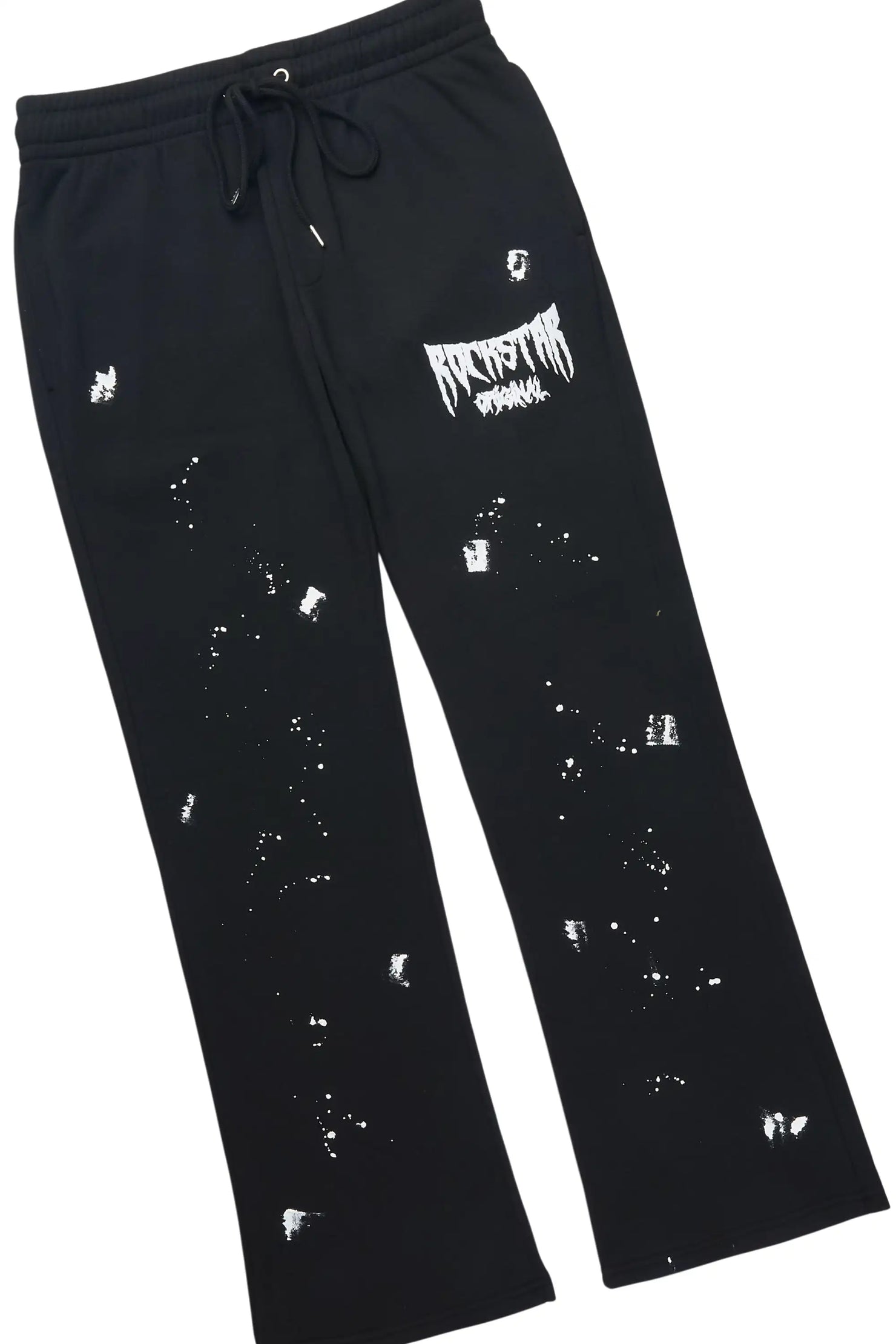 Twinkle Black/White Hoodie Relaxed Track Set