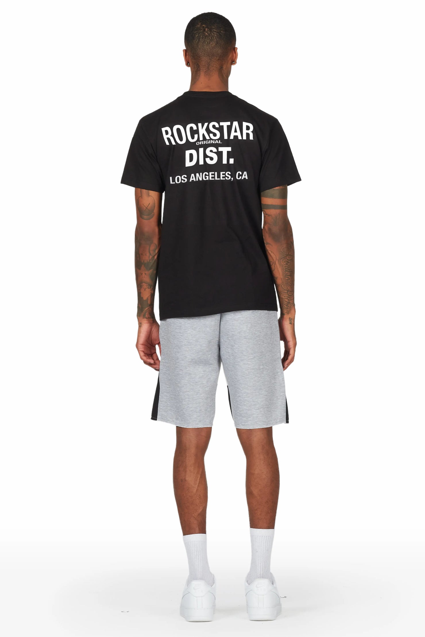 Buck 3.0 Black/Grey T-Shirt Short Set