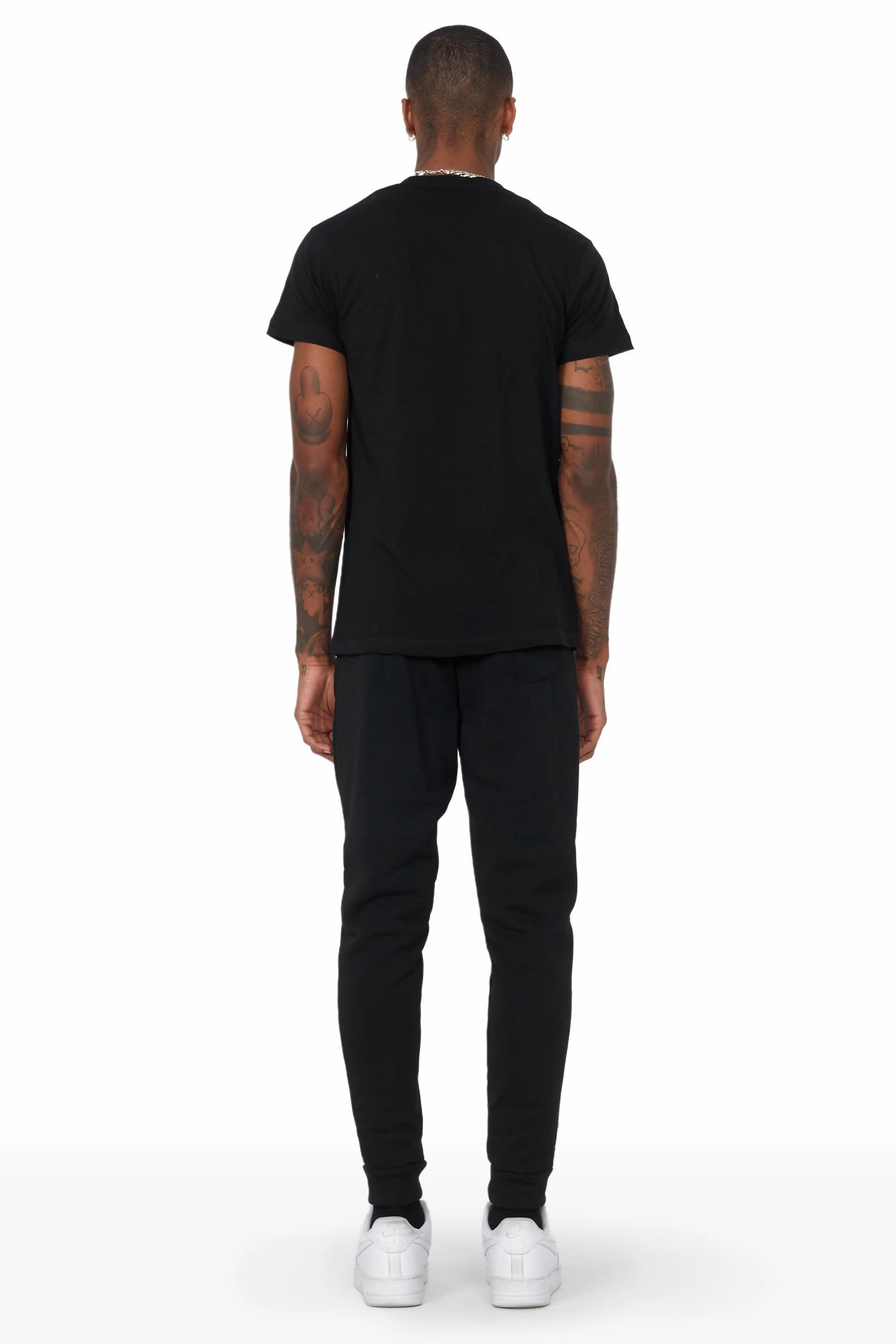 Raffer Black T-Shirt Track Set