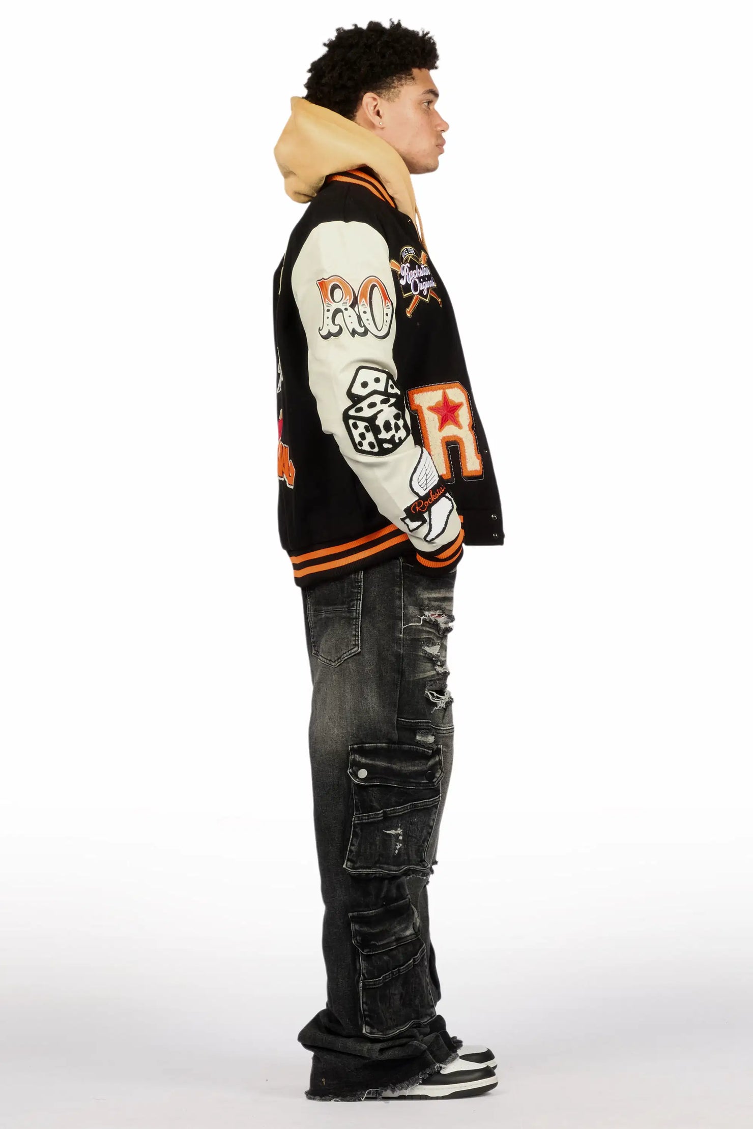 Lyrex Gold/Black Graphic Hoodie