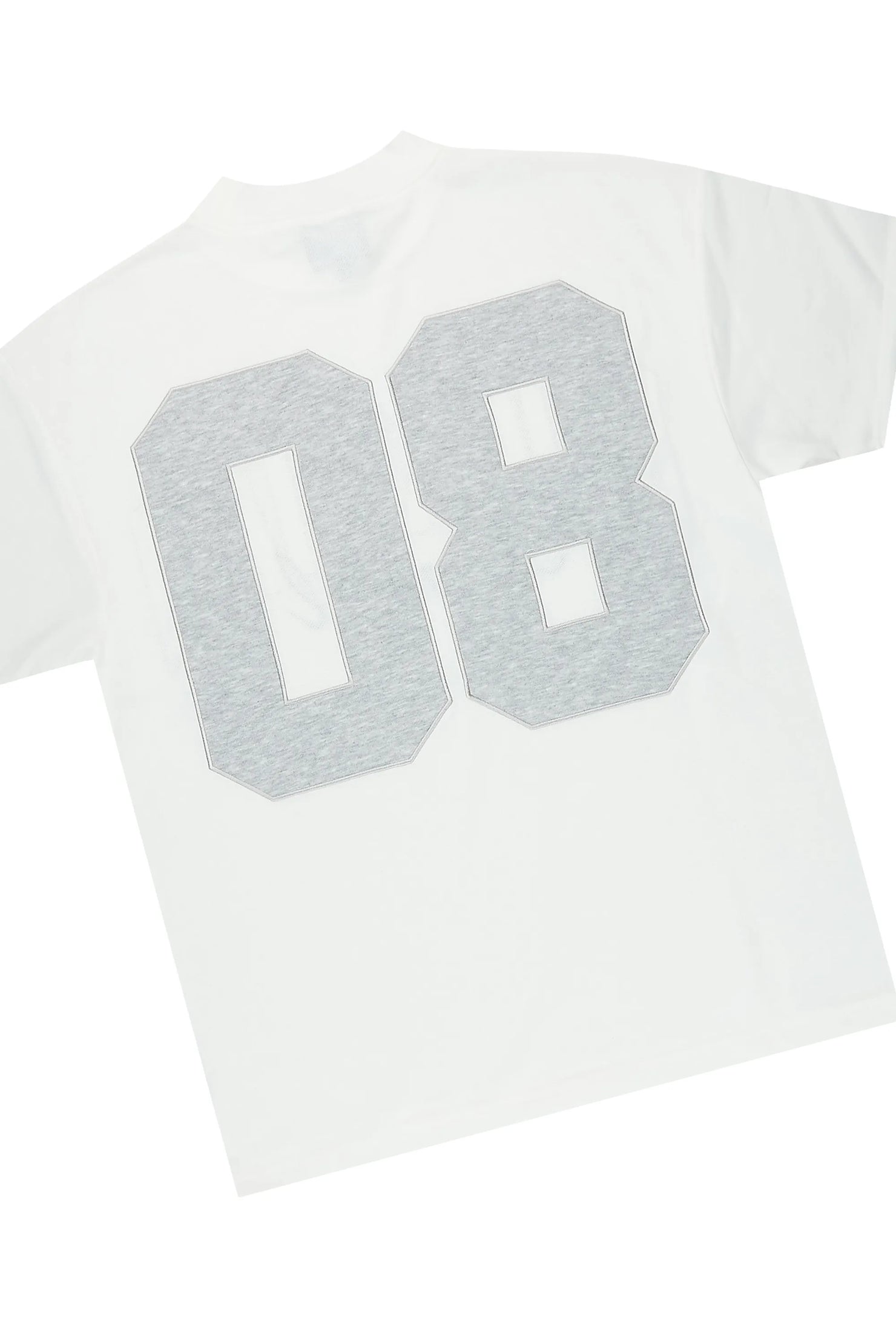 Zymir Heather Grey French Terry Chenille Tee/ French Terry Relaxed Track Set