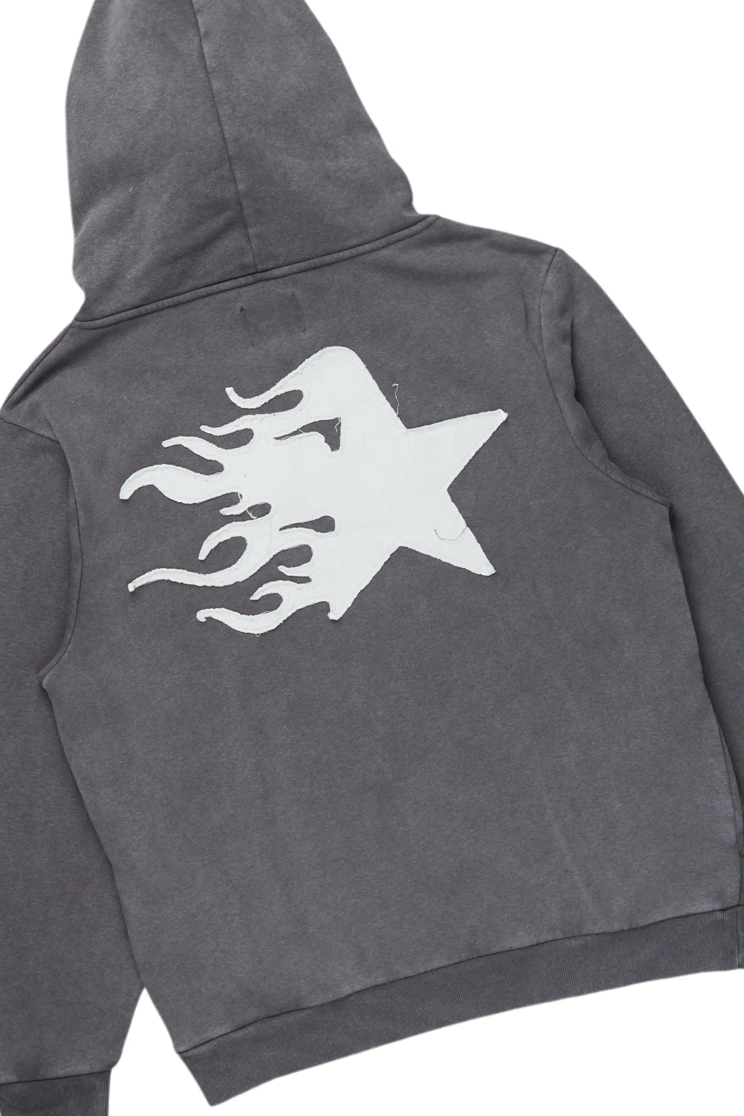 Pluton Charcoal Patchwork Stacked Track Set