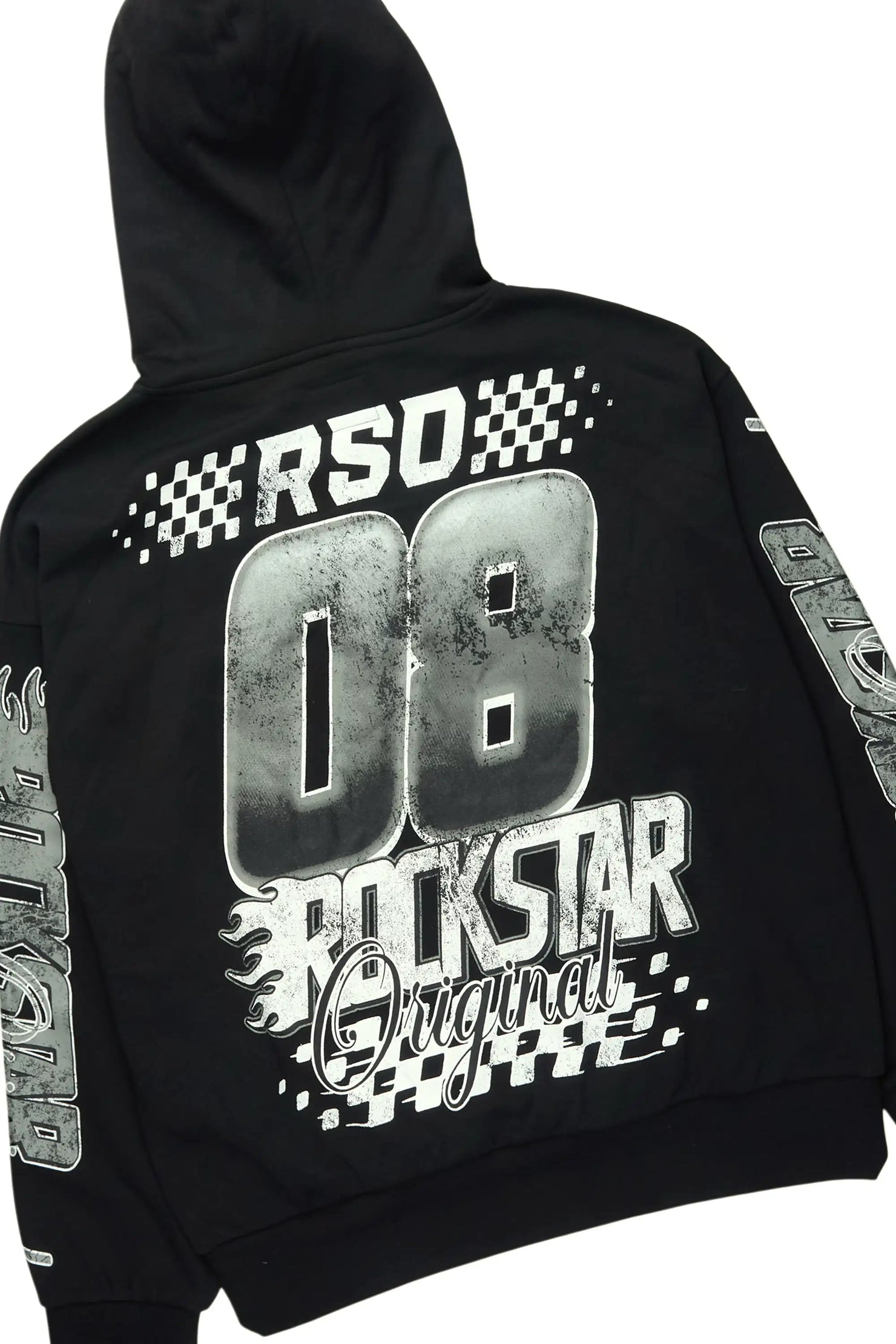 Flash Black Hoodie/Baggy Pant Track Set