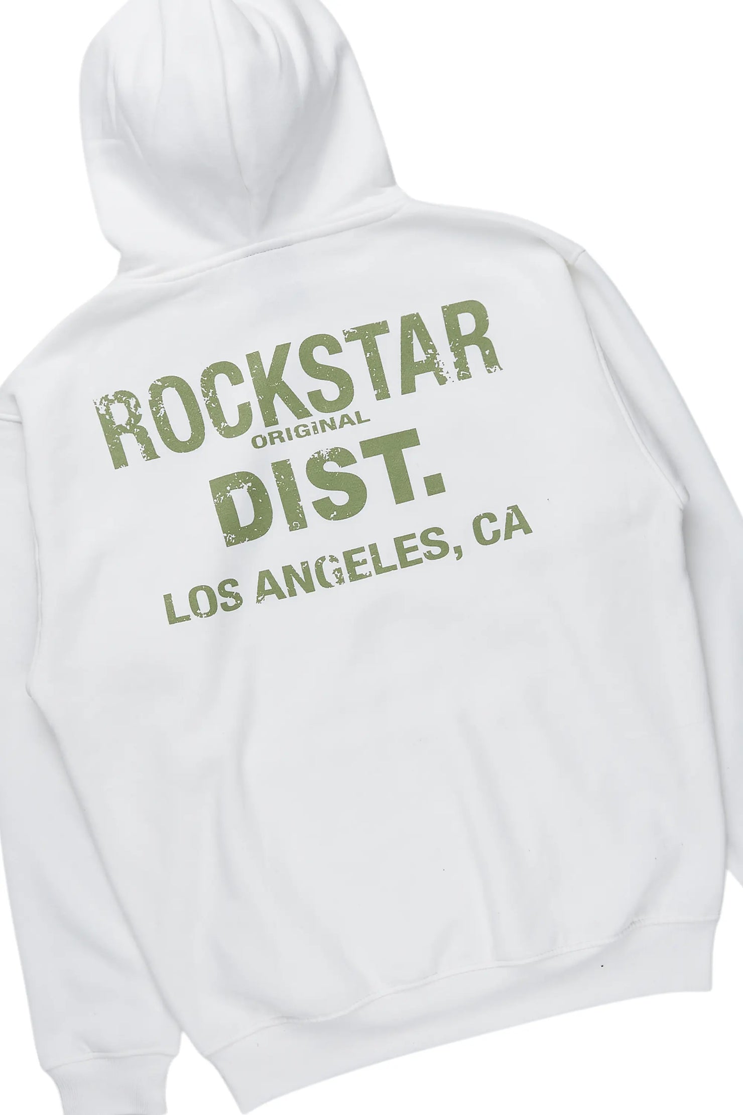 Lake White/Green Hoodie & Shake Sacked Flare Jean Bundle