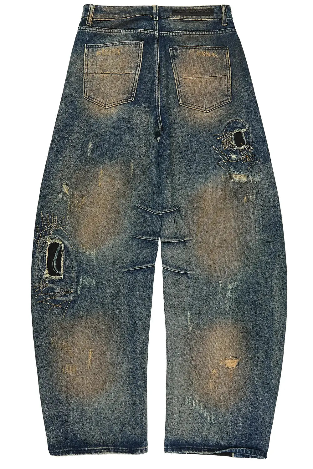 Tylen Blue Barrel Fit Jean
