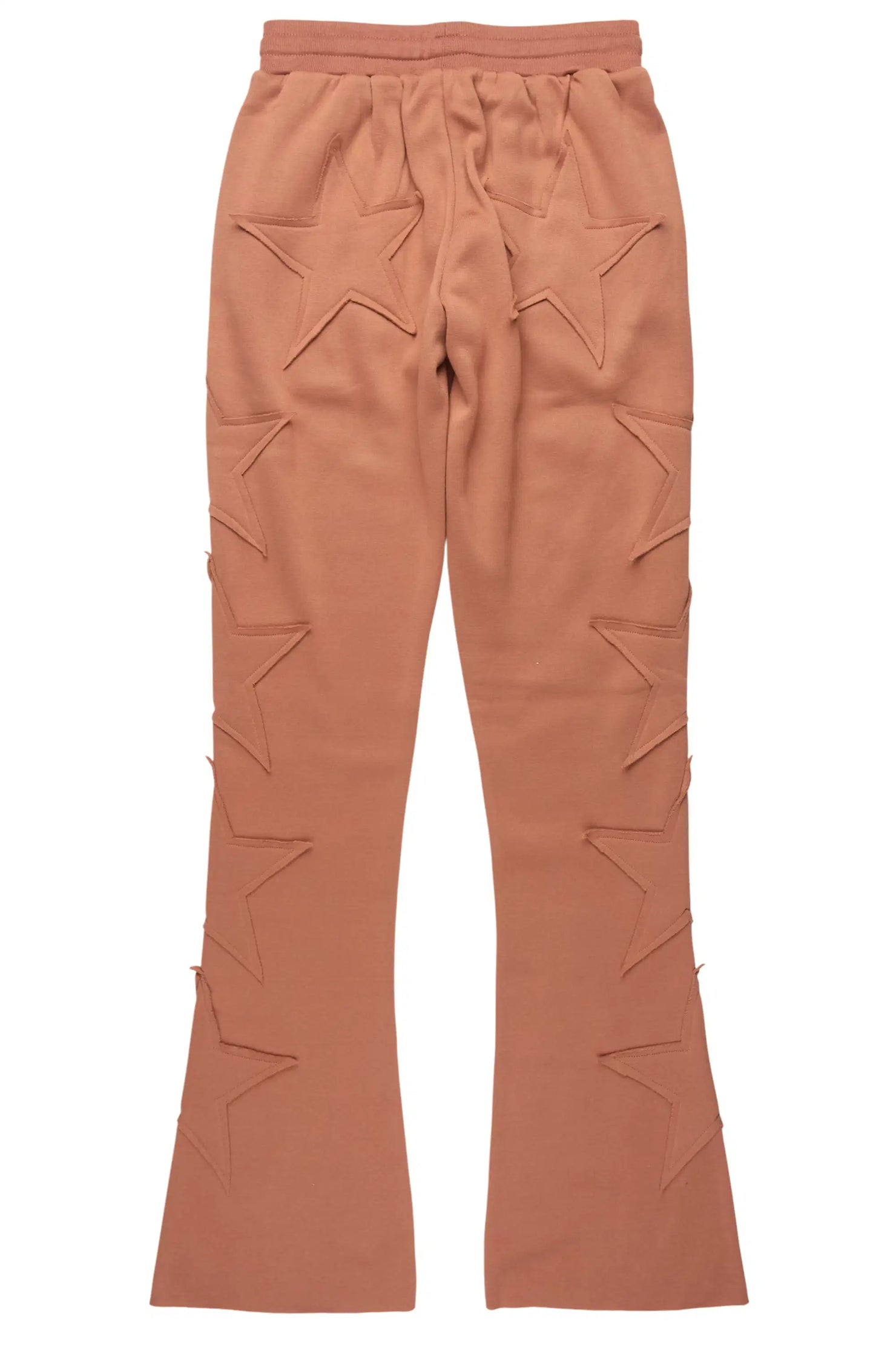 Sinayah Mocha Stacked Track Pant