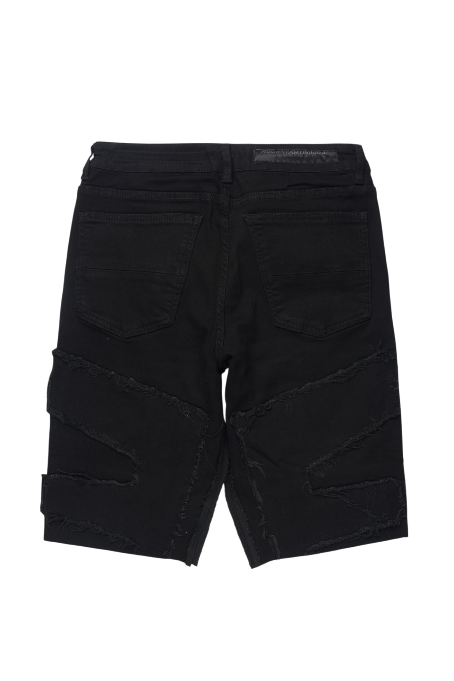 Shake Black Denim Short