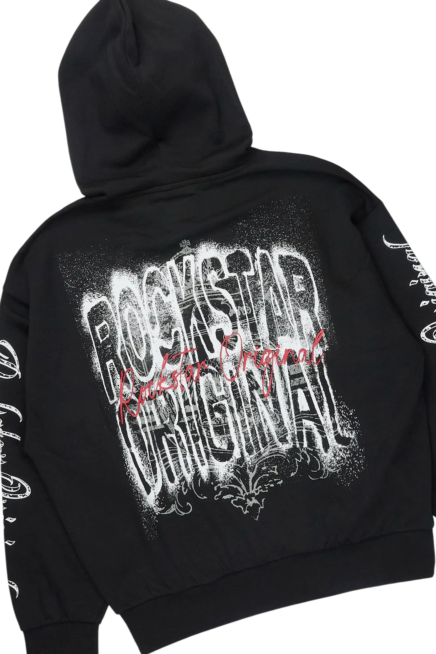 Enkel Black Hoodie/Baggy Pant Track Set