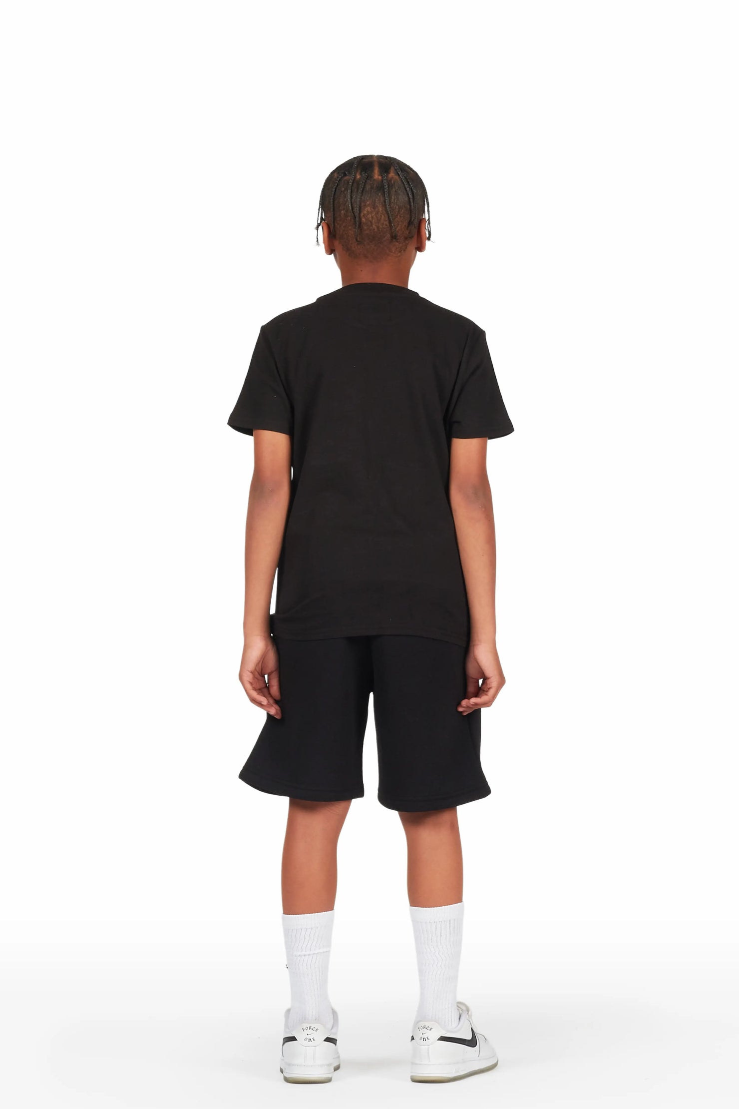 Boys Art Dist. Black Short Set