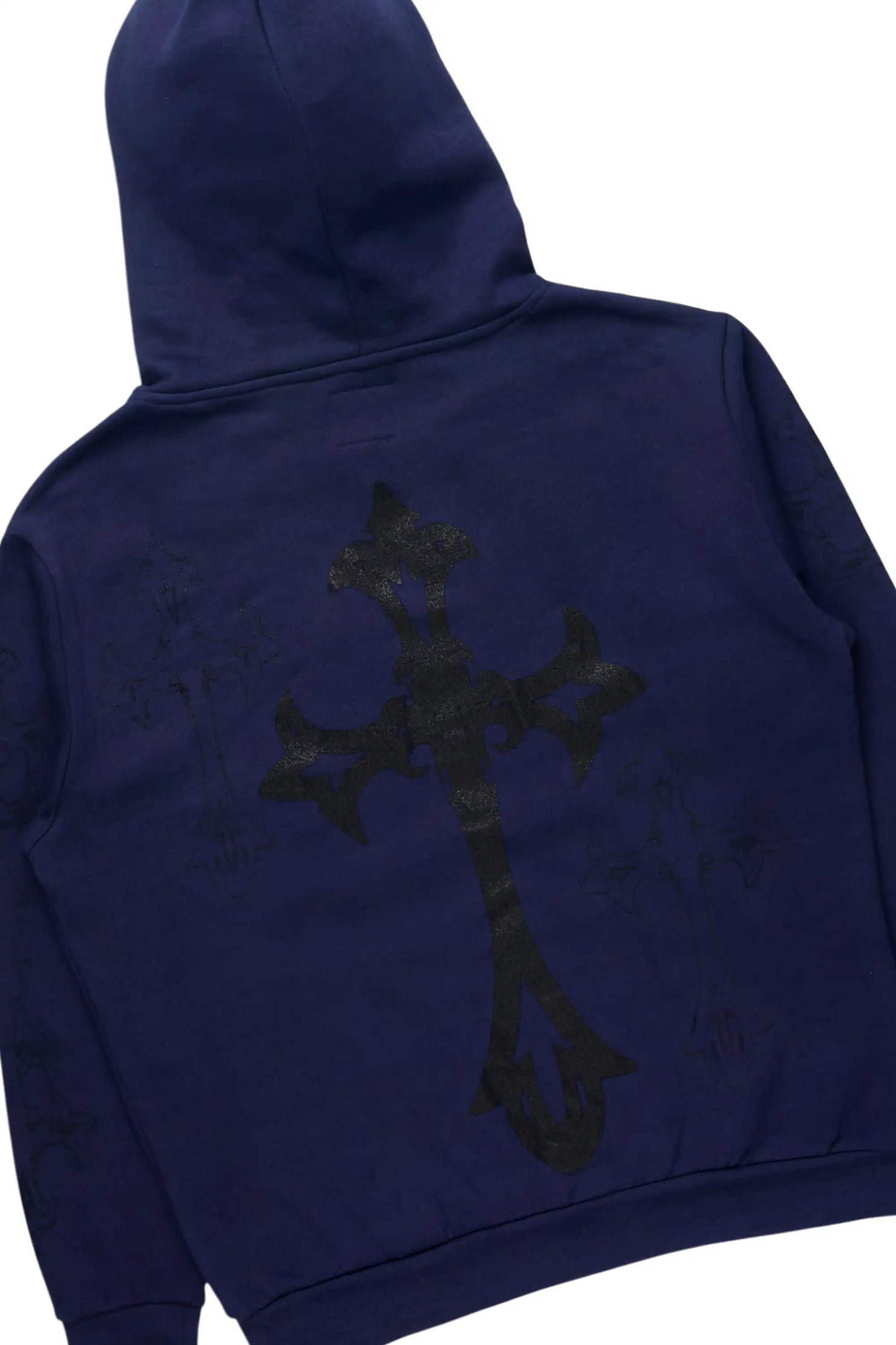 Navion Navy/Black Hoodie/Stacked Flare Track Set