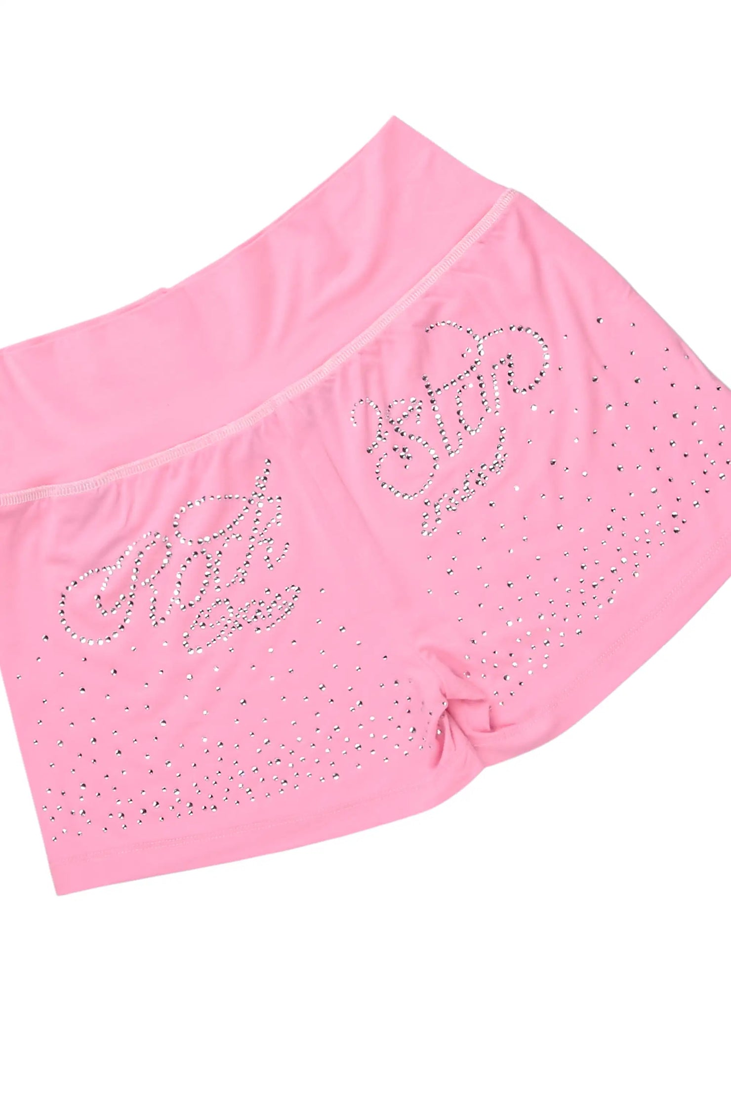 Joella Pink Rhinestone Short Set