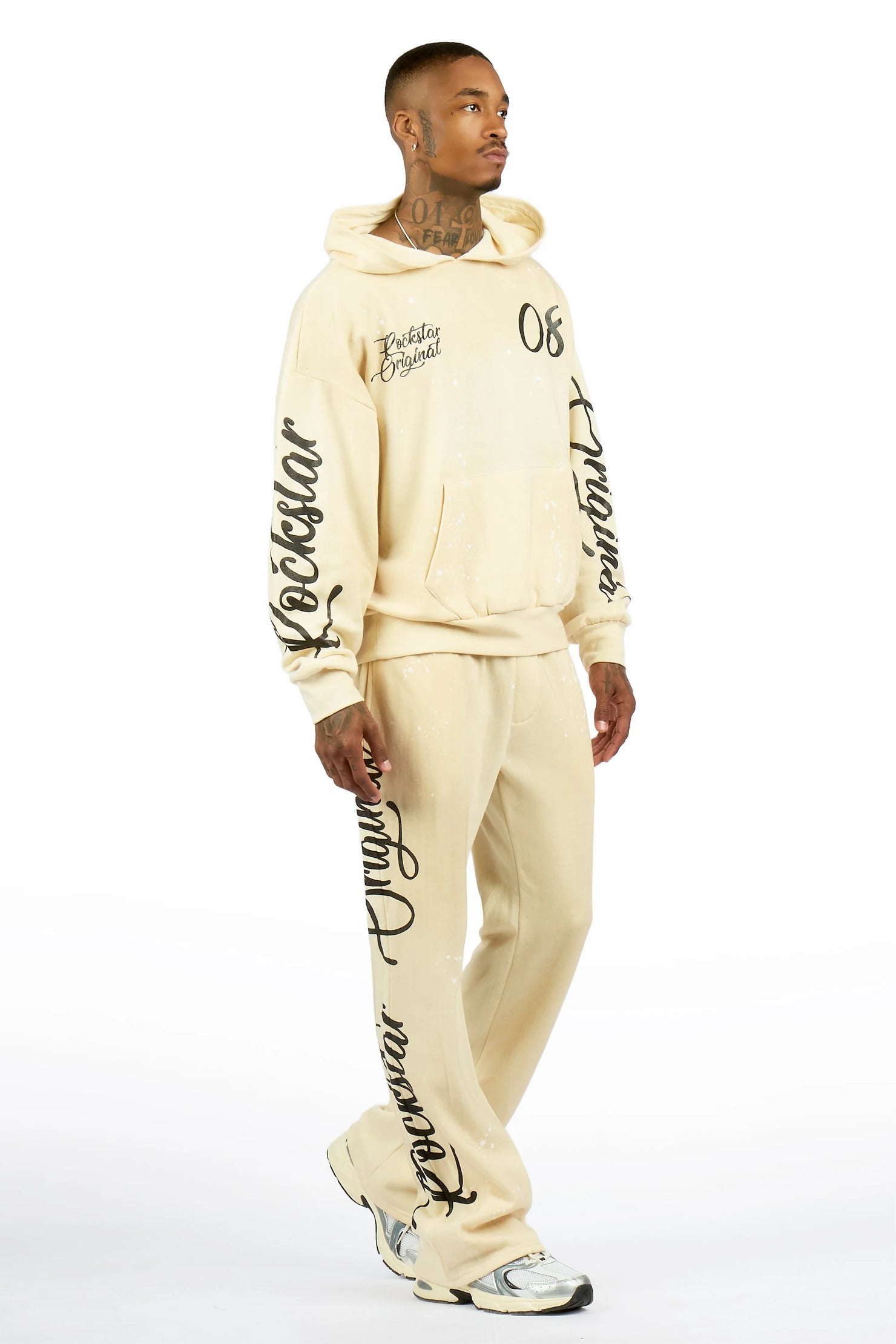 Hanif 2.0 Vintage Sand Hoodie/ Relaxed Pant Track Set