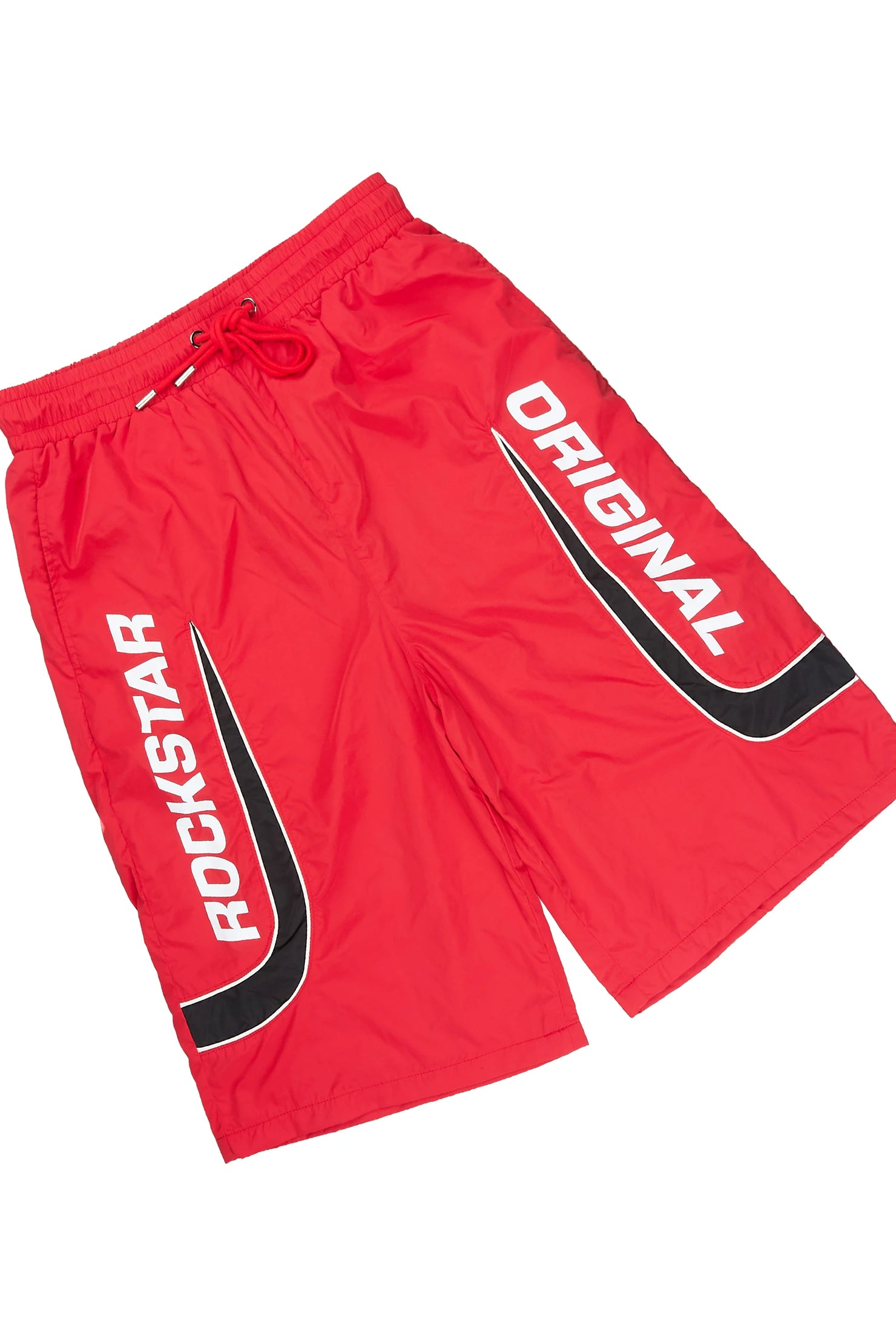 Winich Red Windbreaker Short Set