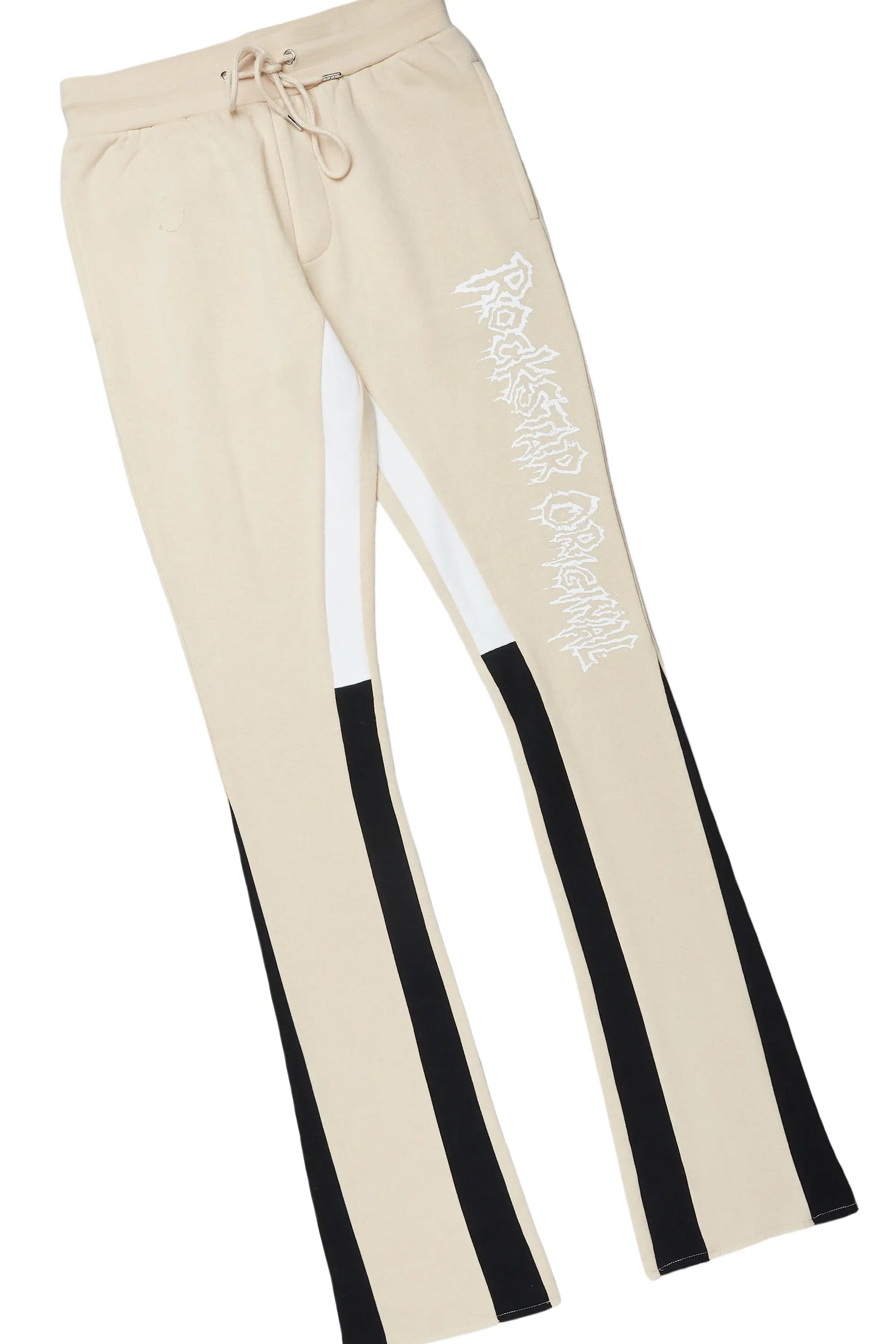 Deem Beige/Black Stacked Flare Track Set