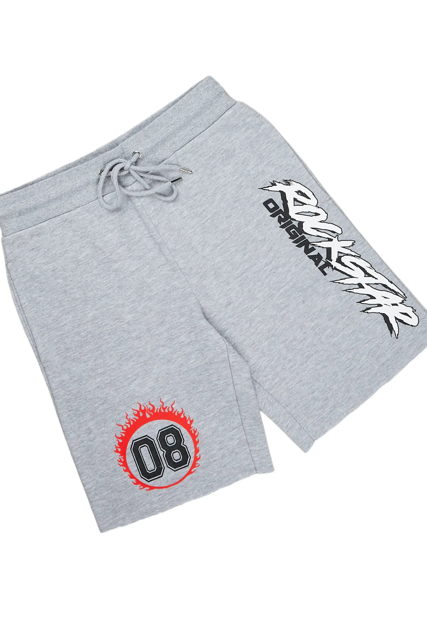 Draven Heather Grey T-Shirt/Short Set