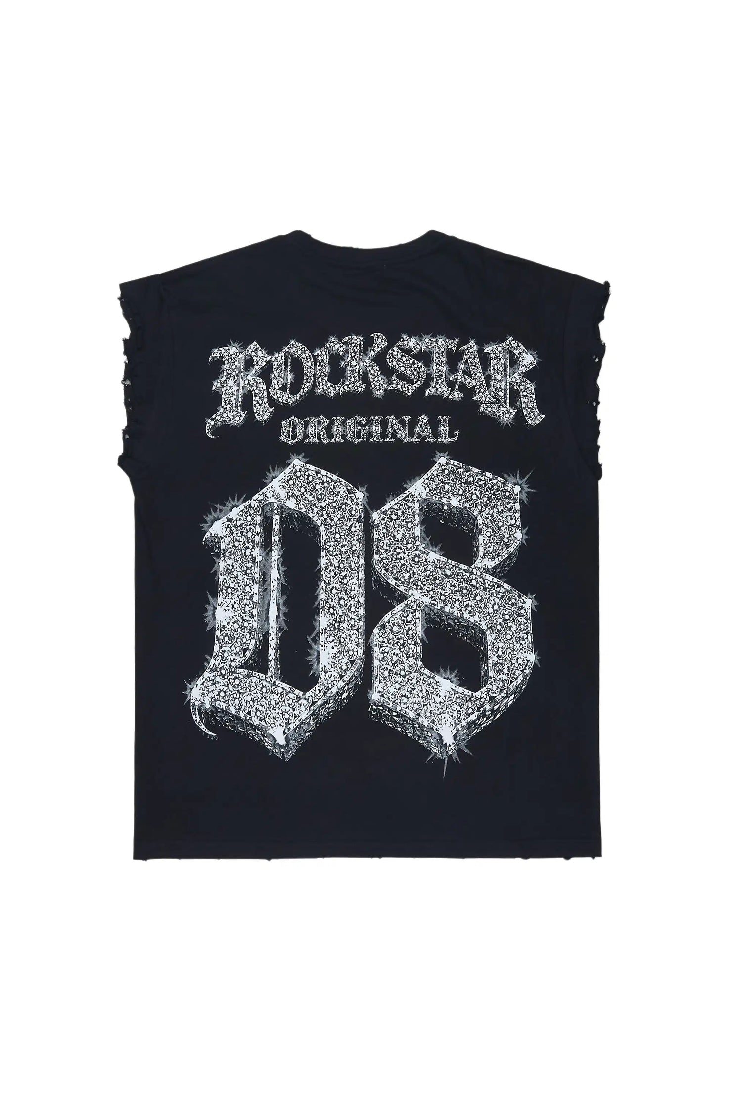 Alirah Black Tank Top