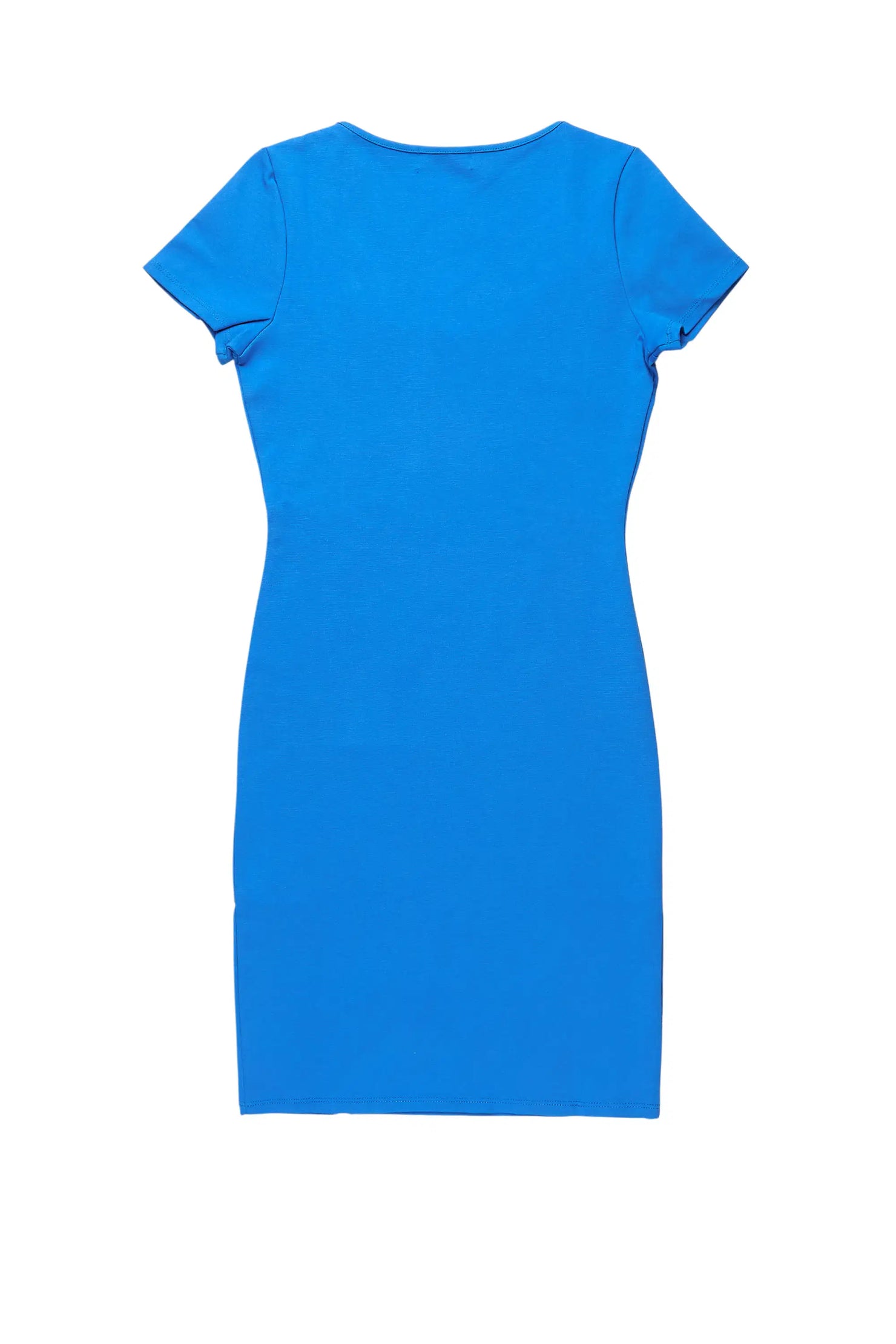 Rikia Blue Short Sleeve Mini Dress