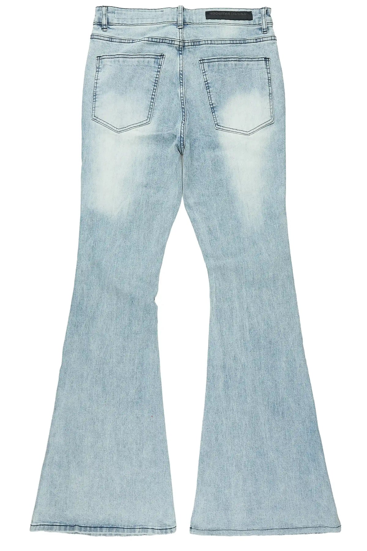 Lykes Light Blue Super Flare Jeans
