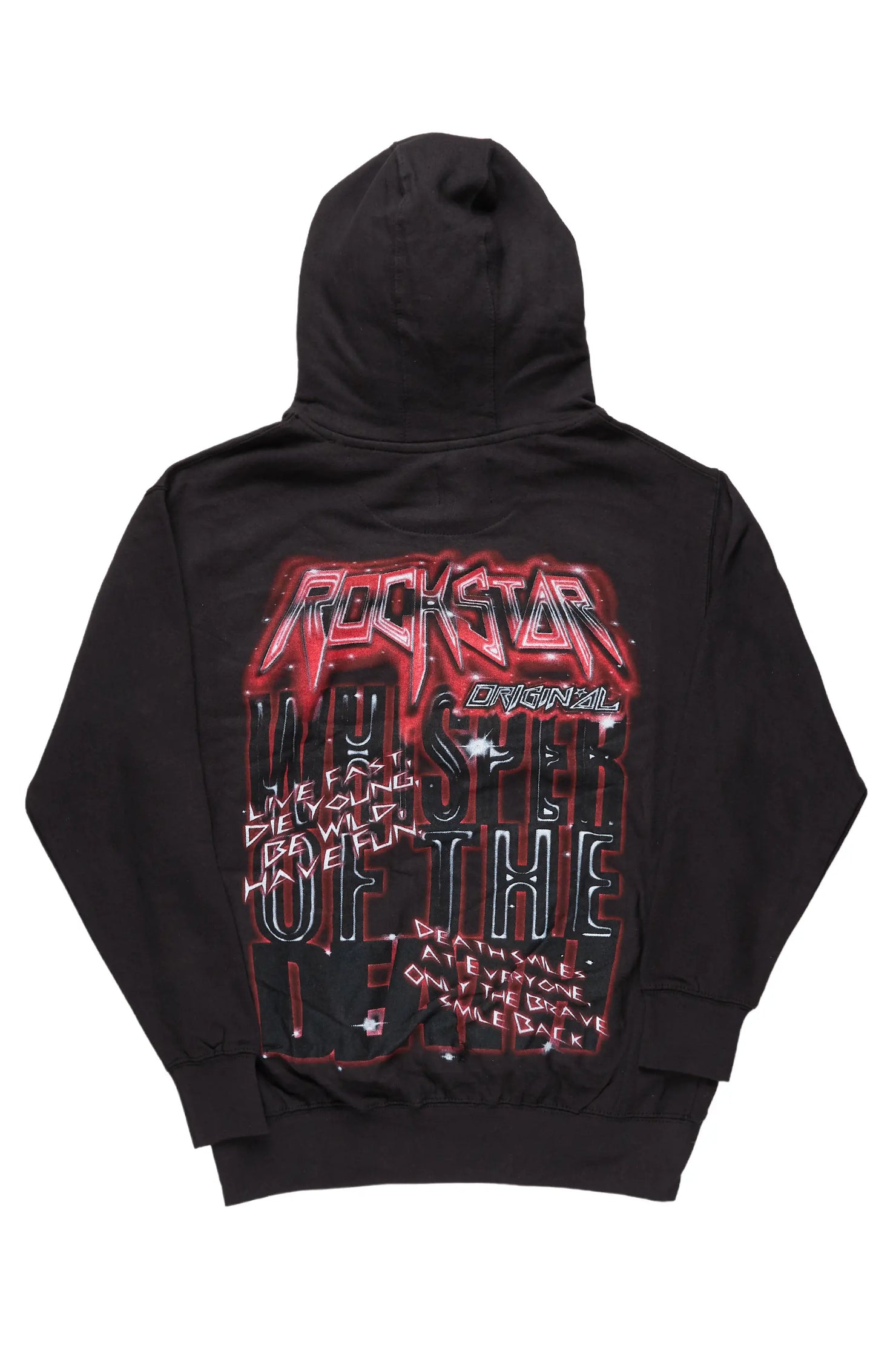 Obern Black Graphic Hoodie