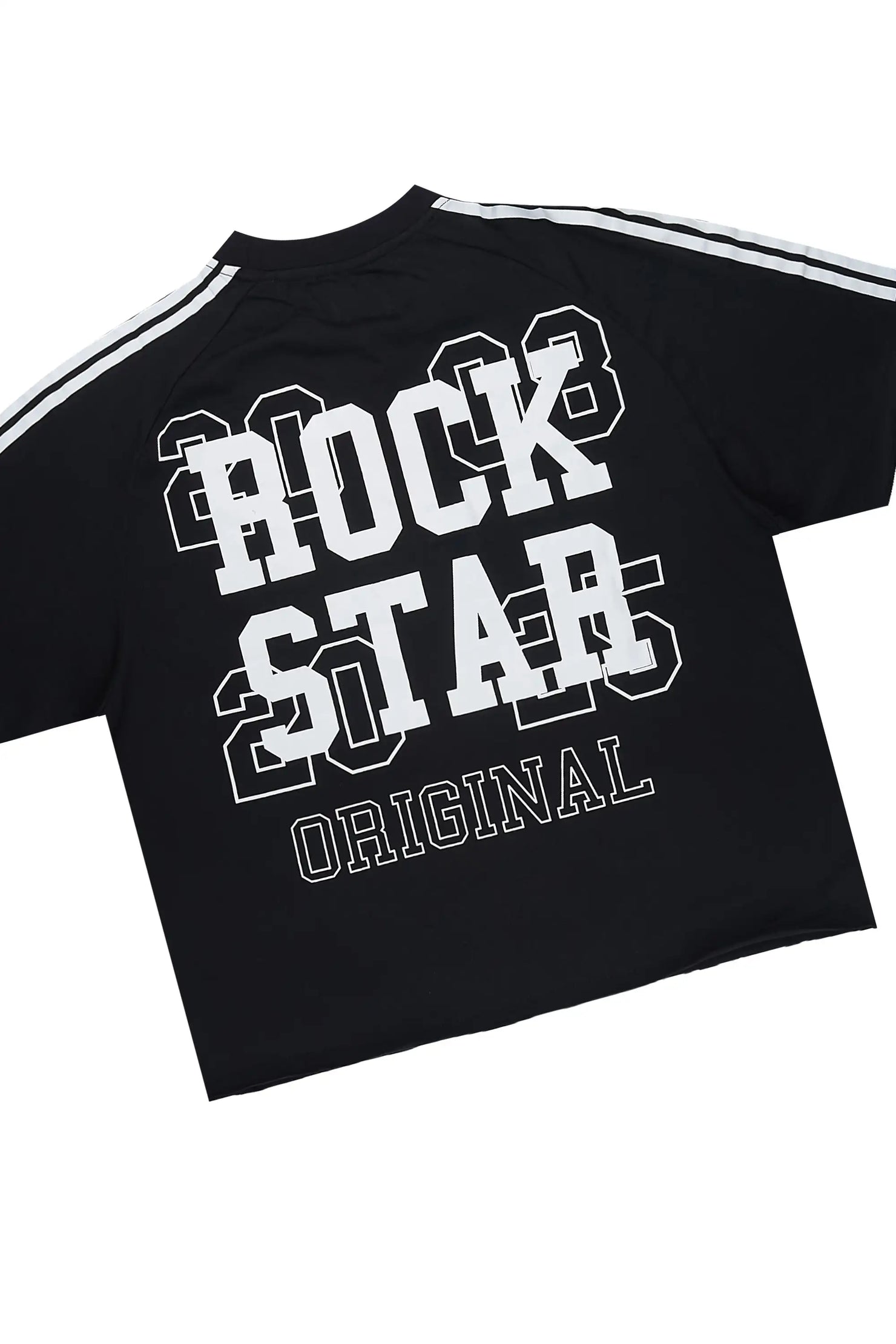 Berco Black T-Shirt/Double Waisted Baggy Track Set