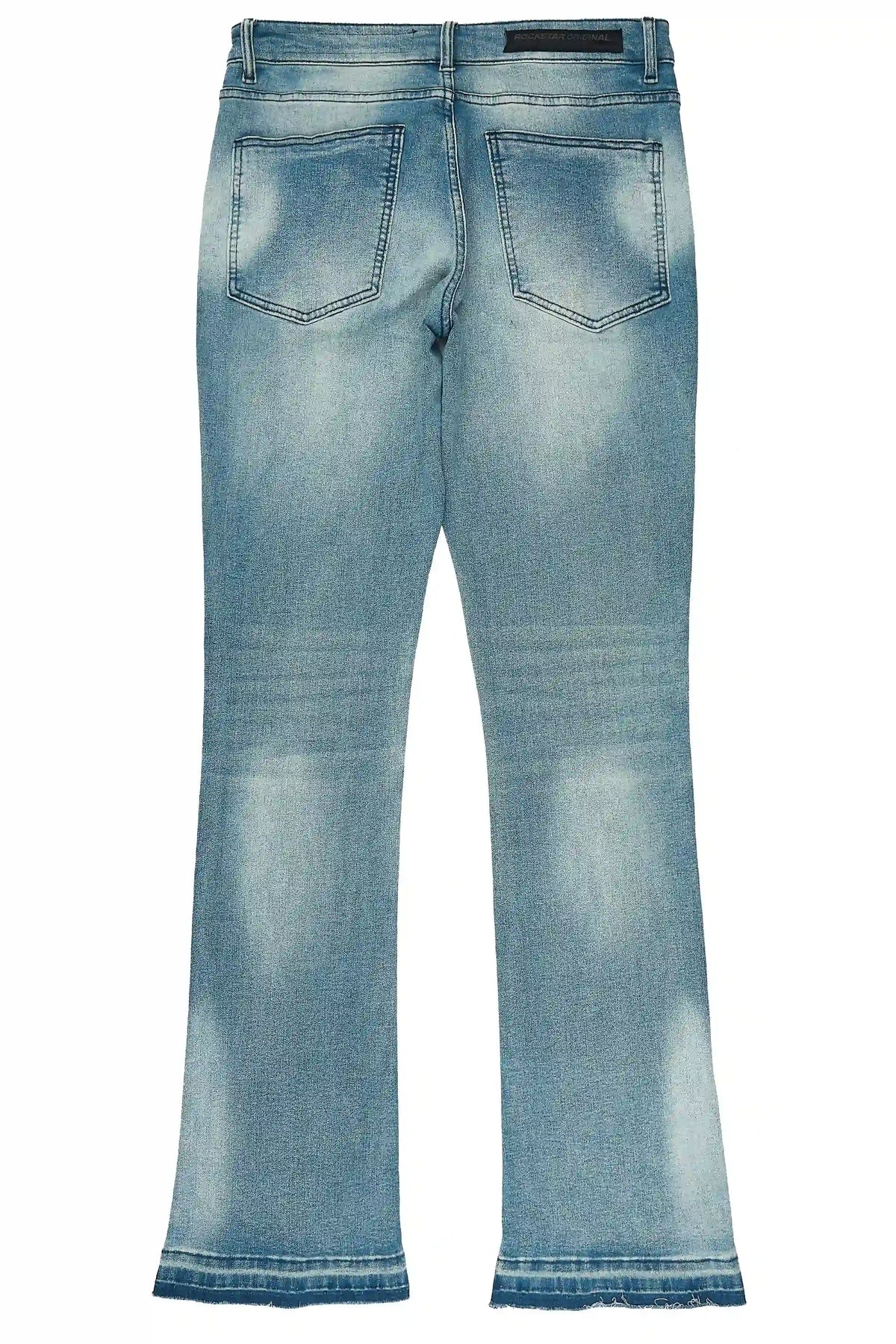 Callier Medium Blue Stacked Jean