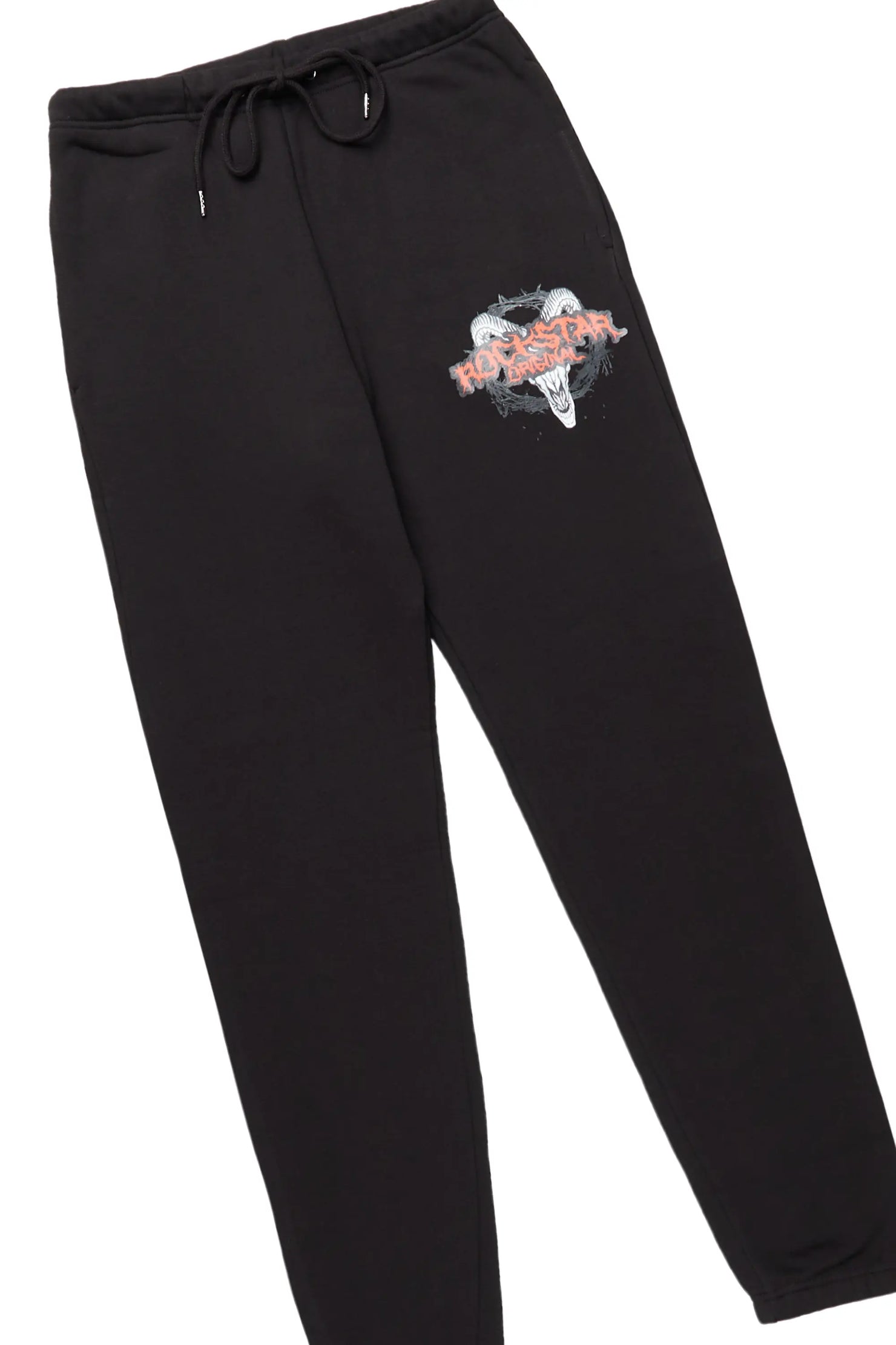 Sebas Black Relaxed Fit Track Set