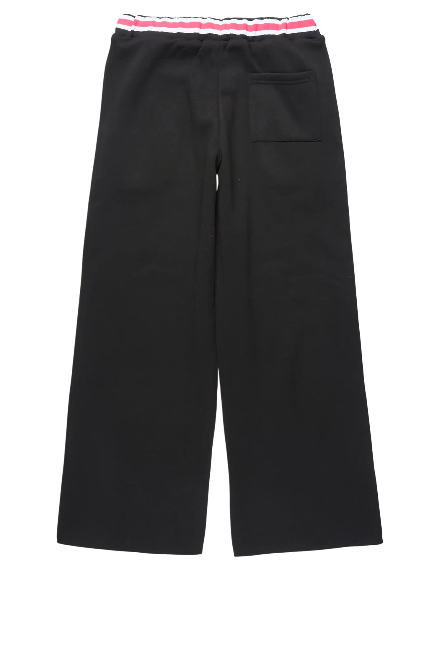 Girls Lenayh Black/Pink Baggy Track Pant