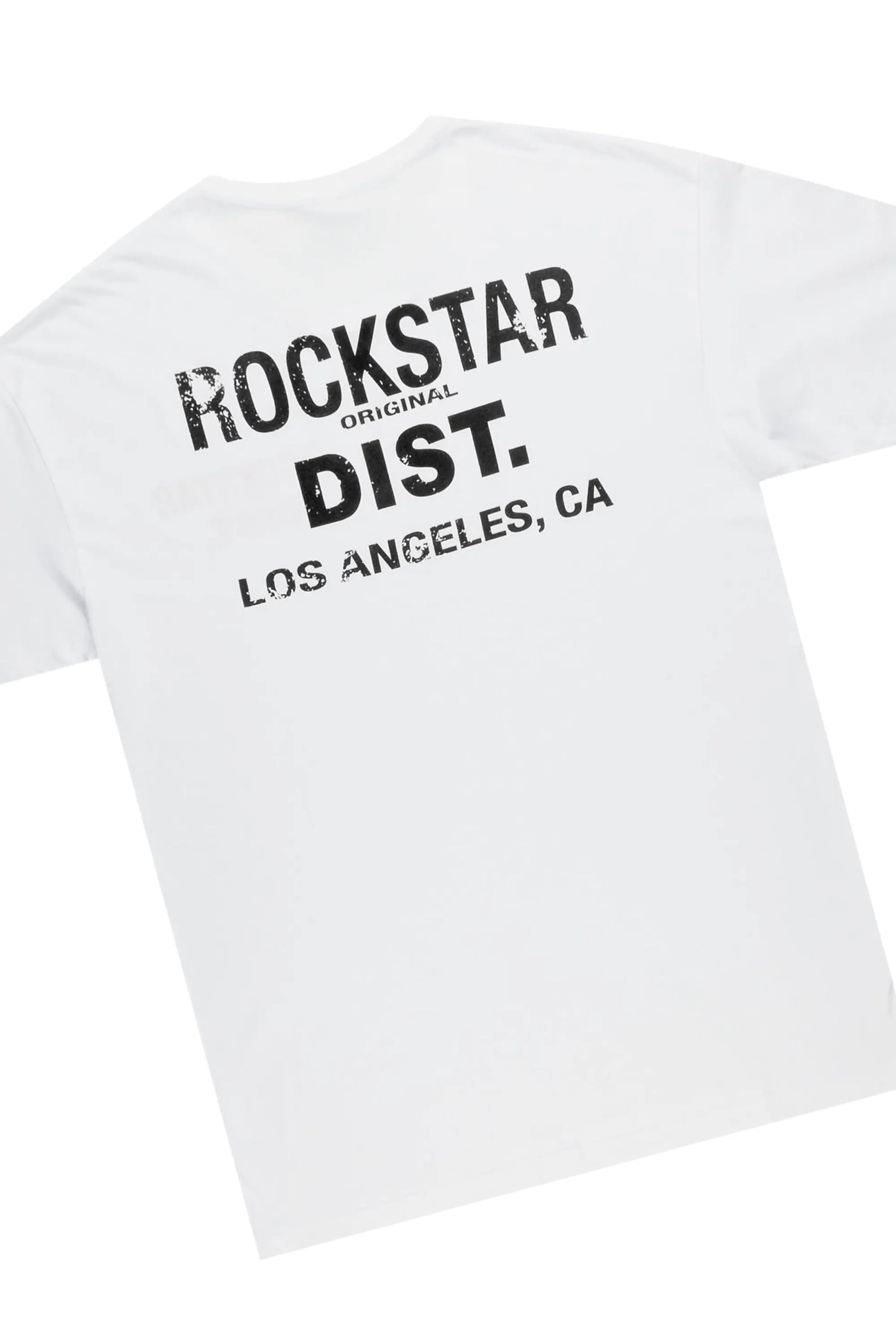 Lake White/Black T-Shirt & Waylon Frayed Slim Jean Bundle