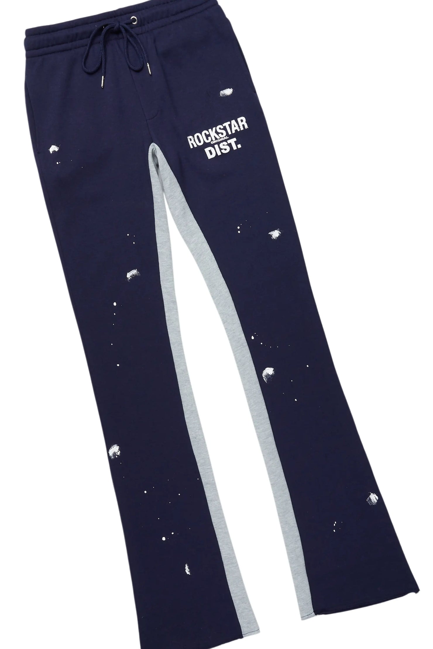 Scottie Heather Grey Long Sleeve T-Shirt/Baggy Pant Set