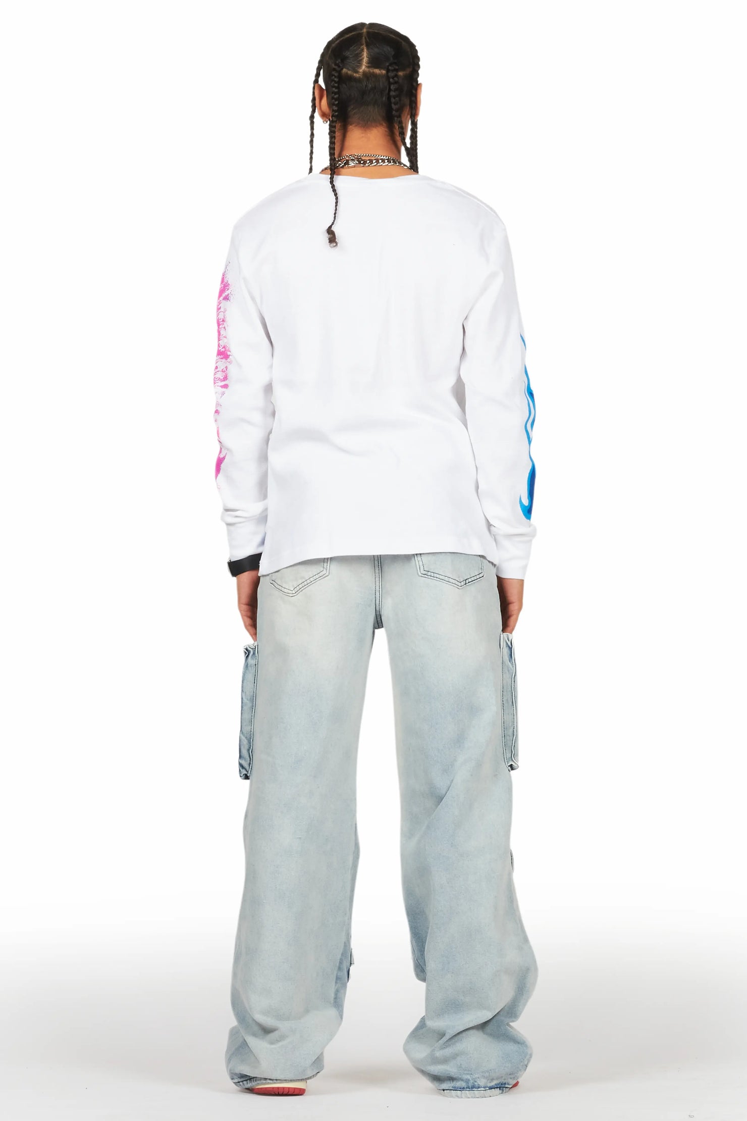 Esben Blue Baggy Fit Jean