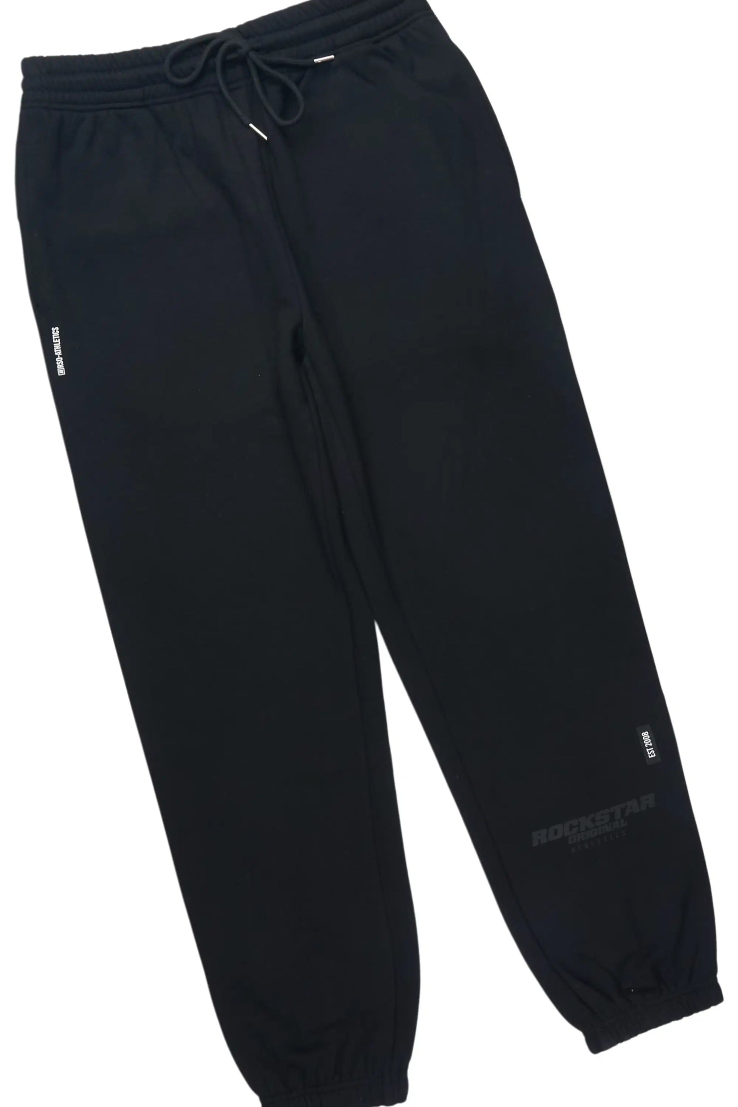 Jolt Black Hoodie/Jogger Track Set