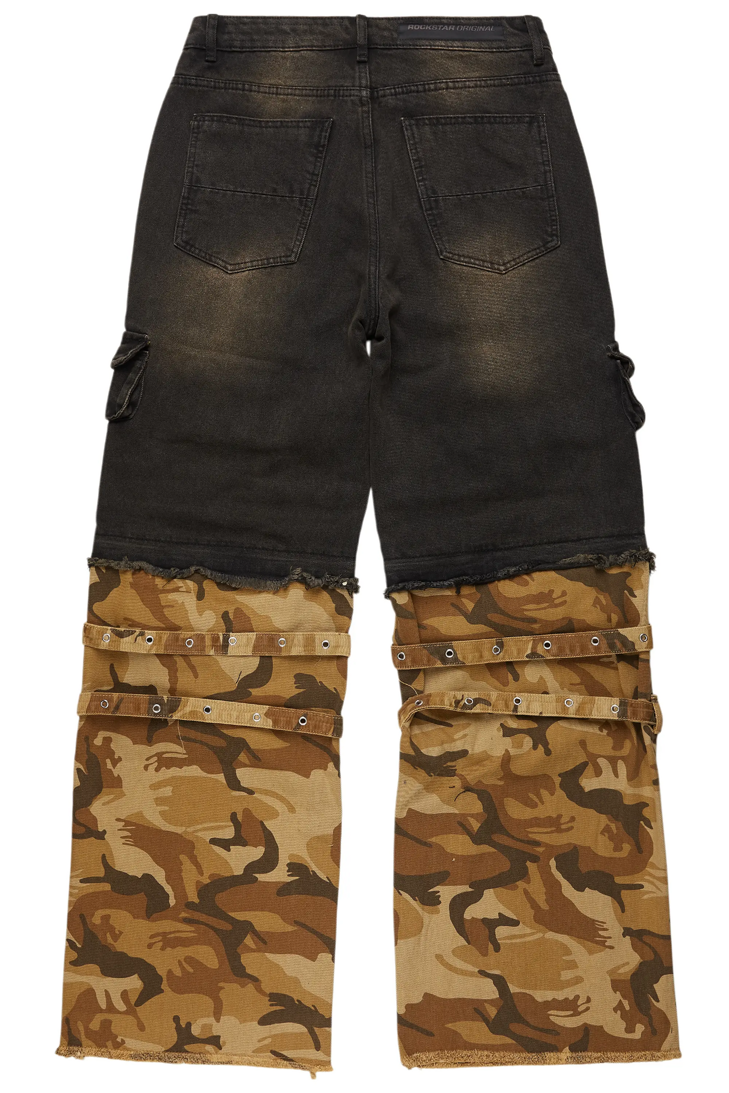 Exxus Dark Grey Baggy Fit Jean