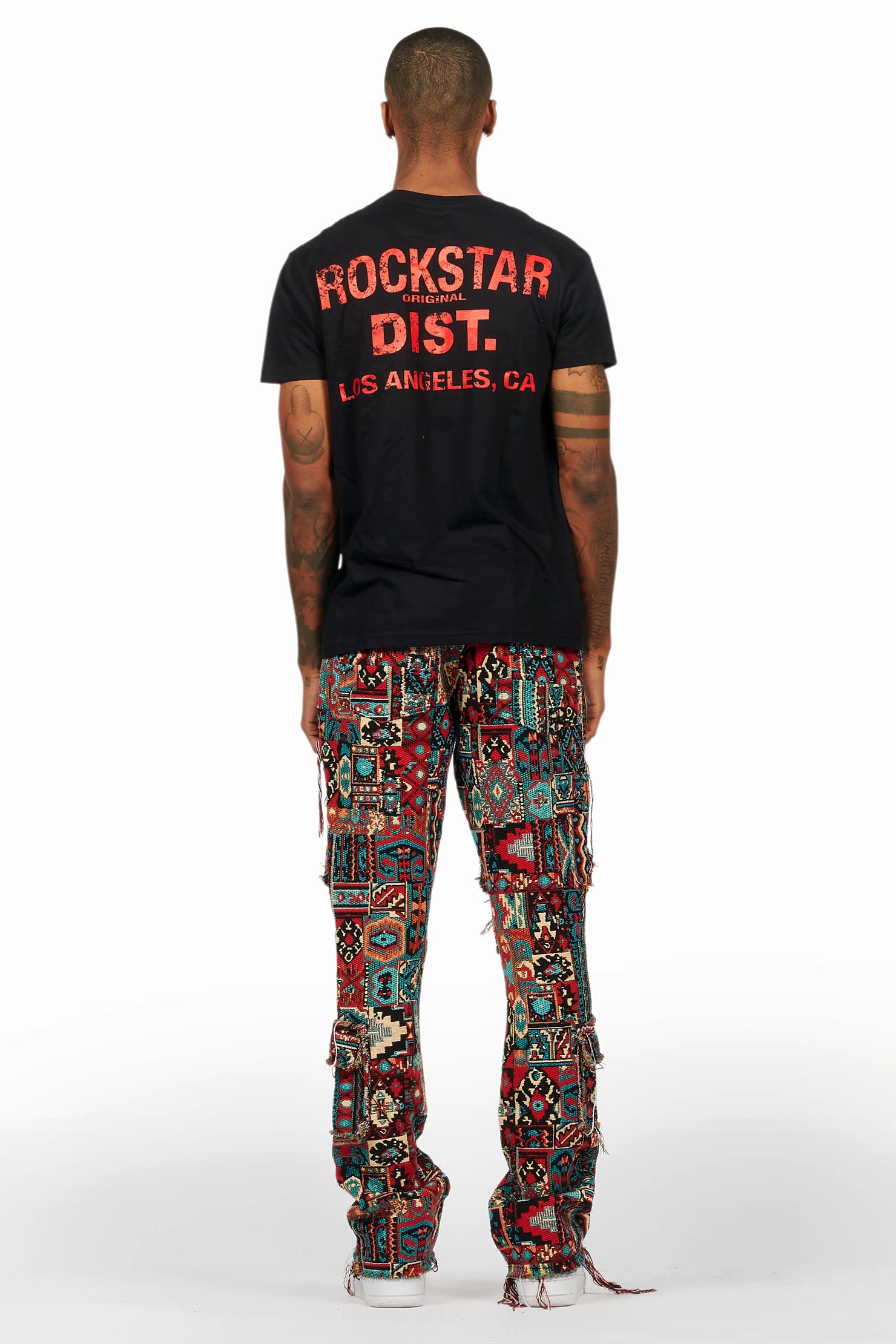 Lake Black/Red T-Shirt/Tapestry Jean Bundle