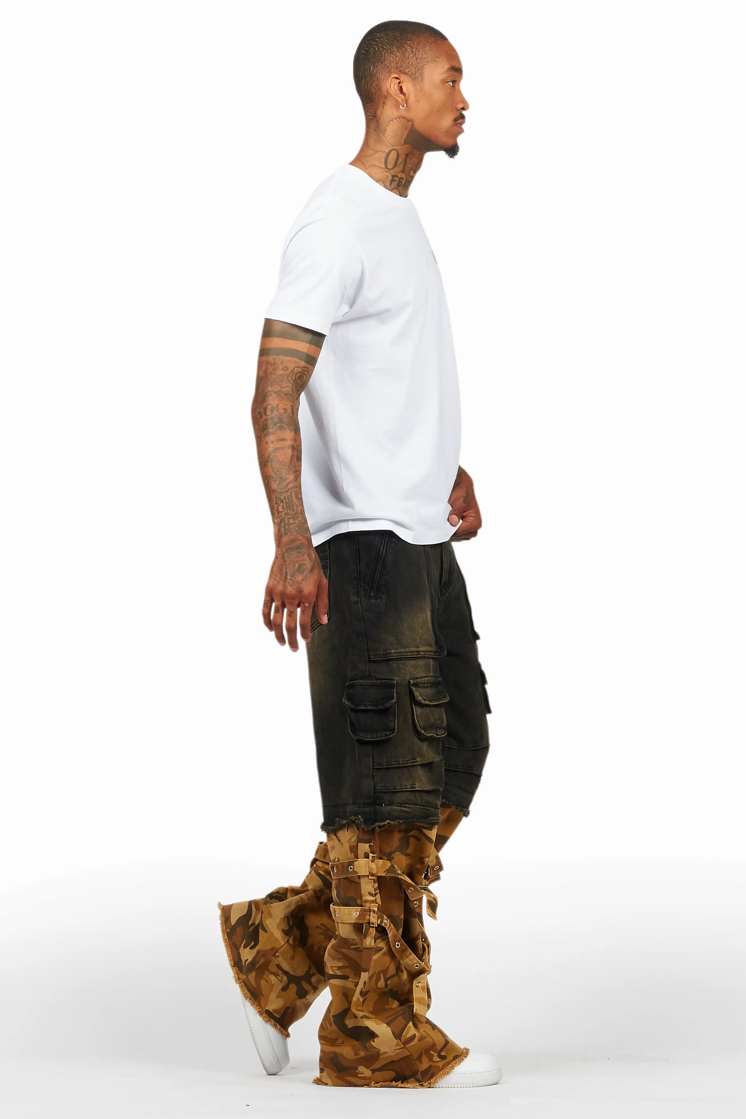 Exxus Dark Grey Baggy Fit Jean