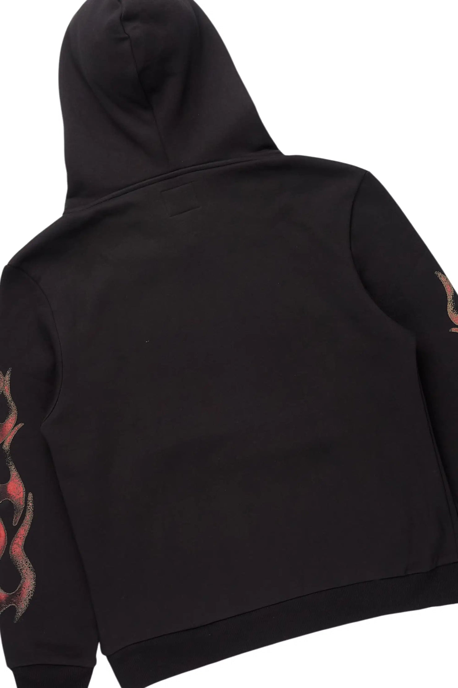 Scipt Black/Multi Hoodie/Super Stacked Track Set