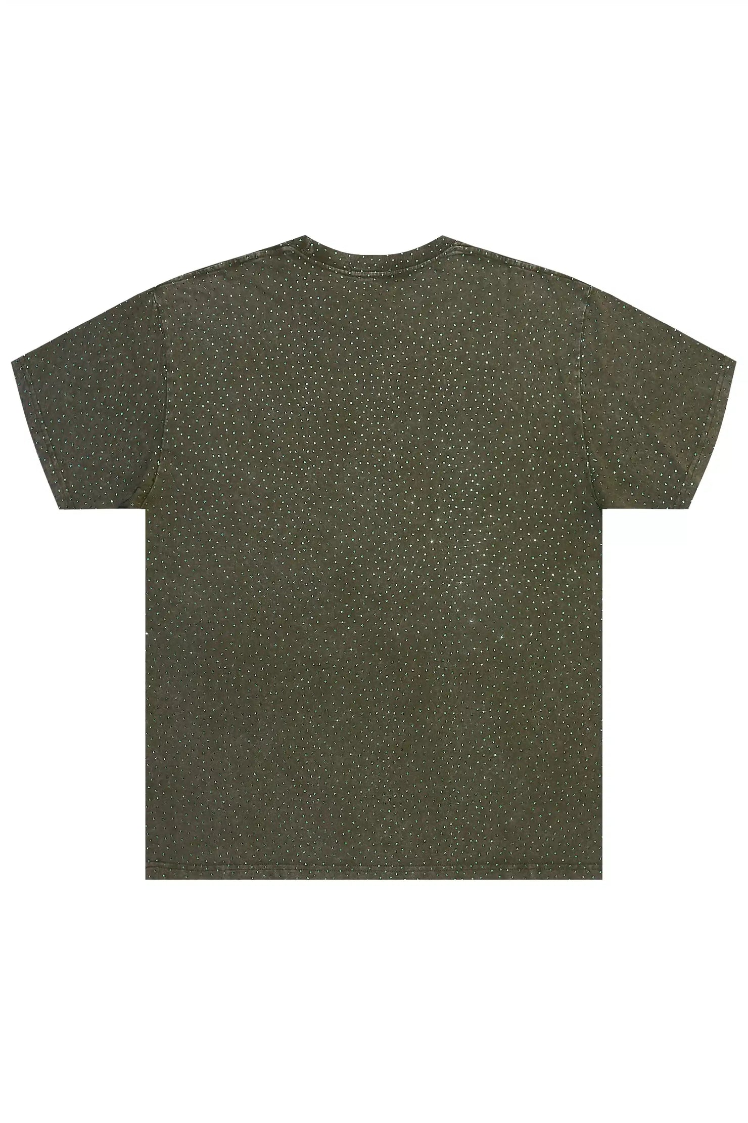 Andreas Olive Rhinestone T-Shirt