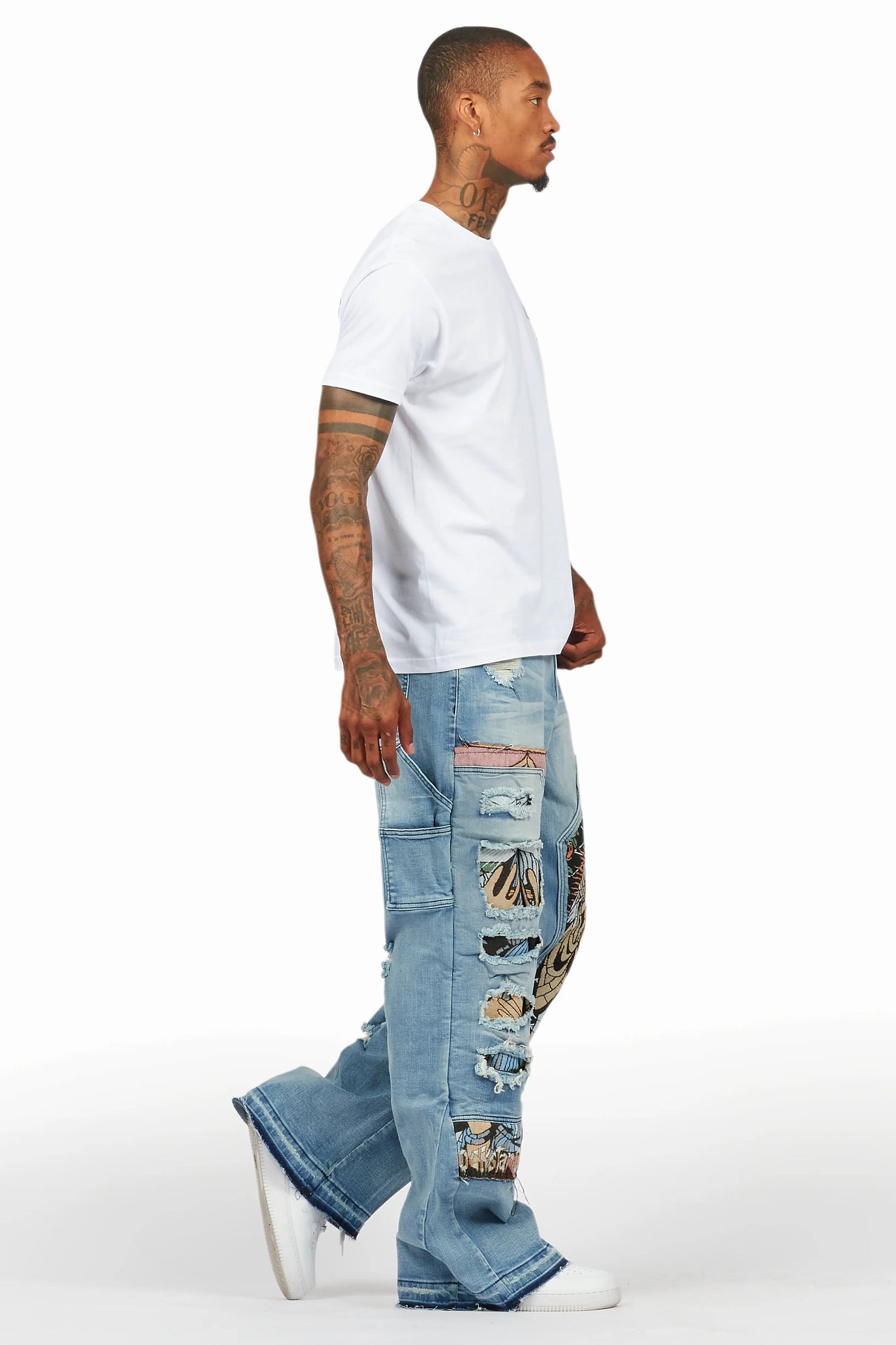 Yanis Blue Baggy Fit Jean