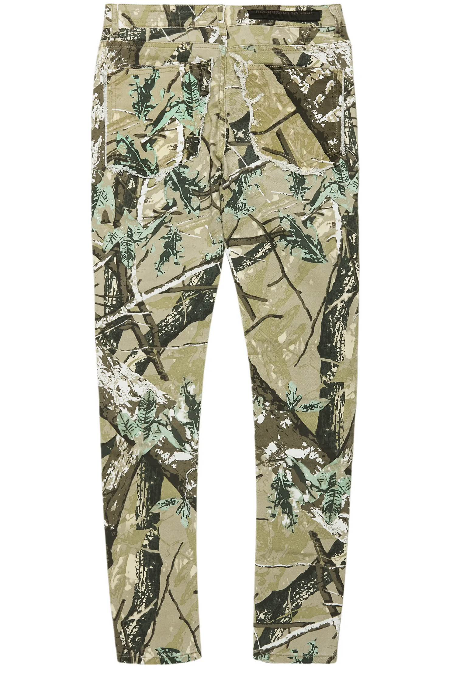 Petrus Tree Camo Slim Fit Jean