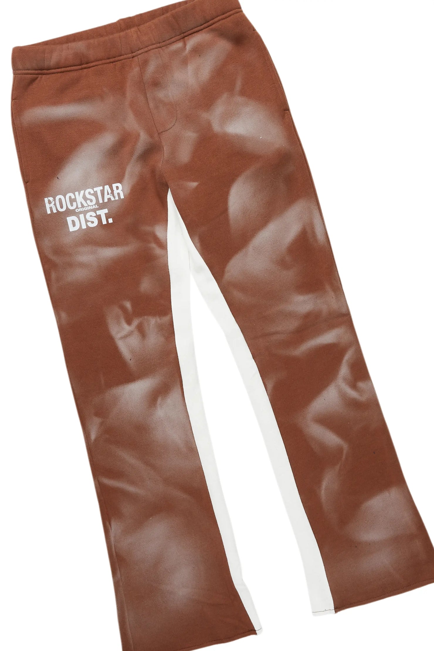 Boys Nelly Brown Baggy Fit Track Set