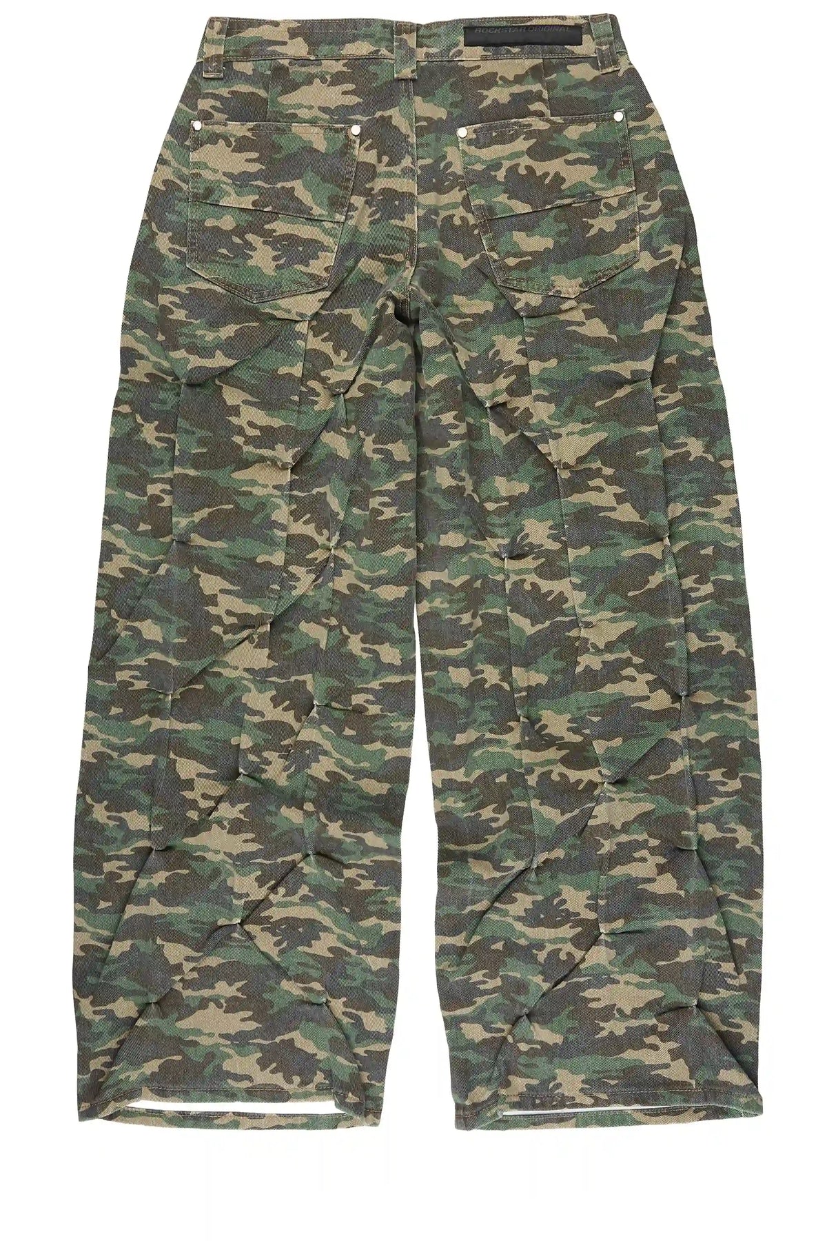 Attlee Camo  Baggy Fit Jean