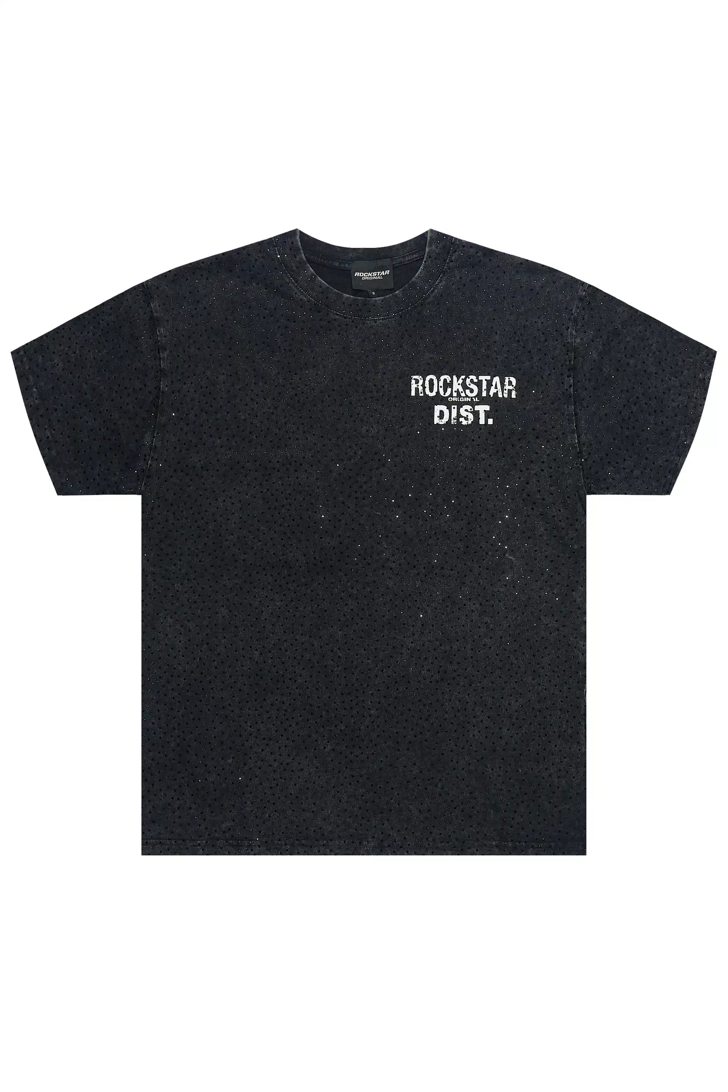 Dalasia Black Rhinestone T-Shirt