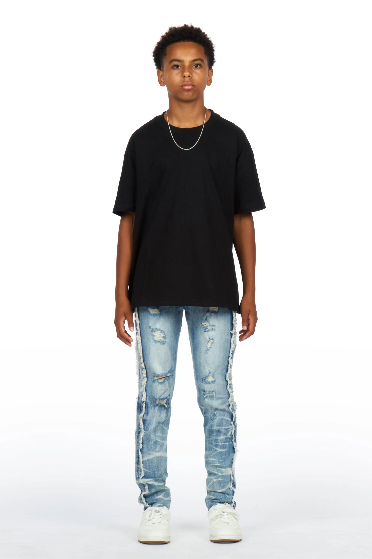 Boys Rugged Blue Slim Jean
